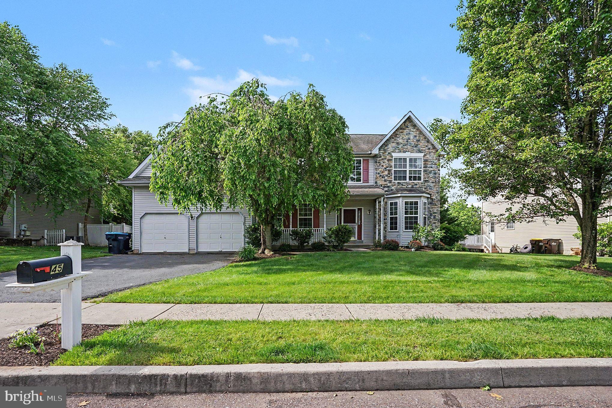 Opportunities like this are rare in today’s real estate market! Priced to sell in a neighborhood of significantly higher home values, this spacious colonial offers the perfect chance to build instant equity with a few updates and your personal vision. Located in the highly sought-after Faircrest Estates neighborhood within the award-winning Spring-Ford Area School District, this impressive 4-bedroom, 2.5-bath home offers more than 2,800 square feet of living space plus a large scenic backyard ideal for entertaining, relaxing, and play. The main level features a spacious kitchen complete with oak cabinetry, Corian countertops, stainless steel appliances, center island, separate breakfast area, beautiful engineered hardwood flooring, and a convenient rear staircase leading to the second floor. The kitchen opens seamlessly into the dramatic two-story family room showcasing upgraded flooring, floor-to-ceiling stone gas fireplace, and oversized palladium windows that fill the space with natural light. The formal dining room offers elegant engineered hardwood flooring, upgraded wood trim, and ample space for gatherings and entertaining. Also on the main level are a formal living room, private study/home office, powder room, and functional laundry/mudroom with stackable washer and dryer. Upstairs, you’ll find three generously sized secondary bedrooms, a full hall bath, and an expansive primary suite featuring vaulted ceilings, two walk-in closets, a spacious sitting room perfect for a home office or retreat, and a luxurious private bath with double vanity, soaking tub, and separate shower. The walk-out lower level presents an outstanding opportunity to finish over 1,000 additional square feet of living space while adding even more value to the home. Conveniently located just minutes from Evans Elementary School, shopping, Route 422, Collegeville, King of Prussia, and Philadelphia, this home combines exceptional space, location, and potential at an incredible value.