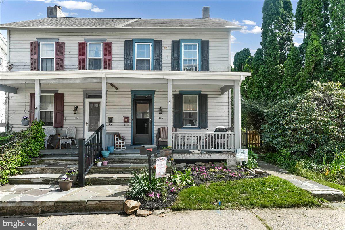 Welcome to 438 W 1st Ave — a charming and affordable home offering space, flexibility, and a highly walkable location in the heart of Parkesburg. Just a short stroll away, you’ll enjoy convenient access to local restaurants, Minch Park, the library, and SEPTA regional rail service for easy commuting.
Inside, the home welcomes you with comfortable living and dining spaces that create a warm, functional layout perfect for everyday living. A unique feature of the home is the additional flexible living areas on both the first and second floors, connected by their own staircase — ideal for a home office, playroom, guest space, hobby area, or whatever fits your needs.
The enclosed patio provides a bright and relaxing space to unwind year-round, while the fenced backyard features a stone walkway leading to a detached studio building with even more potential.
Upstairs, you’ll find the main bedrooms and full bathroom, while the third floor offers three additional rooms with updated vinyl flooring, giving you plenty of options for extra flex-spaces, workspaces, or storage.
If you’re looking for character, versatility, and value in a convenient location, this home is a must-see. Schedule your showing today!