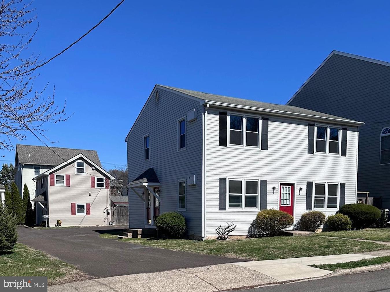 Investment Opportunity in Doylestown Borough!  For the first time in over 50 years this property is on the market.  Property features 3 updated rental units consisting of a duplex building and a separate carriage house all with coveted off street parking.  All utilities are separately metered for each unit.  Duplex units are 2 bedroom, 1 bath, each with its own separate basement area offering washer, dryer and additional storage space for added tenant convenience.  Separate 2 story carriage house offers 1 bedroom with vaulted ceiling, laundry area with space for a home office and its own private backyard.  Granite countertops, crown moulding, replacement windows, tiled baths and luxury vinyl plank flooring are some of the updates that have been made.  Prime location is just a few blocks walk to enjoy Doylestown's shops, restaurants, museums or to catch the train.  Property is being sold in "as-is" condition with the seller making no repairs.