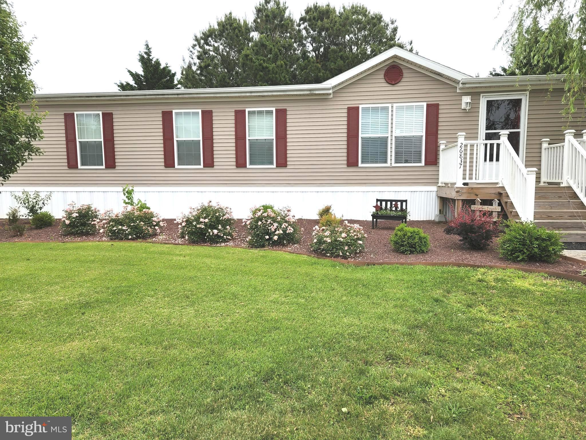 PRICE IMPROVEMENT-NOW $169,900!!!! MOTIVATED SELLERS!  $10,000 OFF THE ASKING PRICE! Welcome to this very well maintained 4 bed 2 bath home located in the highly desirable manufactured home community of Hebron Woods. Hebron Woods is located outside of Hebron MD on RT 50 West. This home has been upgraded inside and out by the present owners.  Through the front door you enter the home into the spacious living room and family room allowing you to have family and friends over for dinner or a barbeque outside. Off the family room is an atrium door that leads you to a 12 x 12 deck with a gazebo on the deck to sit out and enjoy the peace and quiet of the summer days! The kitchen features an upgraded appliance package and a morning room to have coffee or breakfast in the morning. In the large master bedroom suite there is a huge walk-in closet with a retreat room for relaxing, watching TV or just reading a book. In the master bath there is a corner tub with a walk-in shower. On the other end of the house are three spacious bedrooms and their own bathroom.  On the left side of the house is your access driveway leading to your private parking area behind the home. Also there are two sheds with plenty of storage room included with the home. The owners are selling some furniture in the home and a list will be provided at your showing. The community has a large pond that allows fishing and it is catch and release. So come and take a look at all this home and community has to offer!!!!