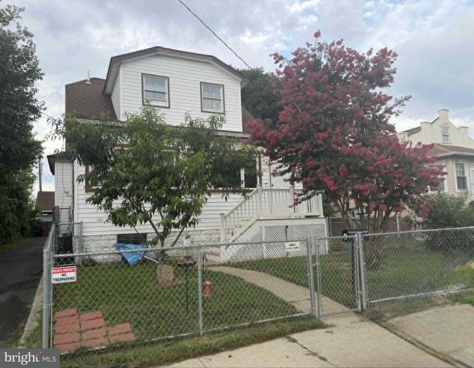 Discover an exceptional investment opportunity in the heart of Mount Holly Terrace, where timeless charm meets modern convenience. This traditional detached home, originally built in 1929 and thoughtfully renovated in 2010, boasts a perfect blend of character and contemporary living, making it an ideal addition to any real estate portfolio. Step inside to find a spacious 1,479 square feet of well-designed living space, featuring two inviting bedrooms and two full bathrooms. The kitchen is equipped with essential appliances, including a refrigerator, stove, dishwasher, and disposal, ensuring that all your culinary needs are met with ease. The interior is adorned with a variety of flooring options, including plush carpeting, elegant laminated surfaces, and durable ceramic tile, providing both comfort and style. Enjoy the convenience of modern amenities such as ceiling fans and a dedicated laundry area with a washer and dryer, enhancing the overall functionality of the home. Venture outside to appreciate the exterior features that enhance the property's appeal. The home is set on a manageable 0.14-acre lot, complete with an asphalt driveway and a detached carport, offering ample off-street parking. The inviting porch is perfect for enjoying morning coffee or evening relaxation, while the sidewalks add to the neighborhood's charm. This property is not just a home; it's a strategic investment. With its very good condition and recent renovations, it presents a low-maintenance option for investors seeking rental income or long-term appreciation. The location in a desirable neighborhood ensures a steady demand for rental properties, providing potential for attractive returns. The unfinished basement offers additional storage or the possibility for future expansion, allowing savvy investors to increase the property's value further. With no pool to maintain and a manageable lot size, this property is designed for ease of ownership, making it an appealing choice for both seasoned investors and those new to the market. Seize this opportunity to invest in a property that combines classic charm with modern amenities, all while being positioned for future growth. Don't miss out on the chance to make this remarkable residence a part of your investment strategy! Currently has 2 meters, 2 electric panels, 2 hvac systems. Could be used as 1 unit or 2.