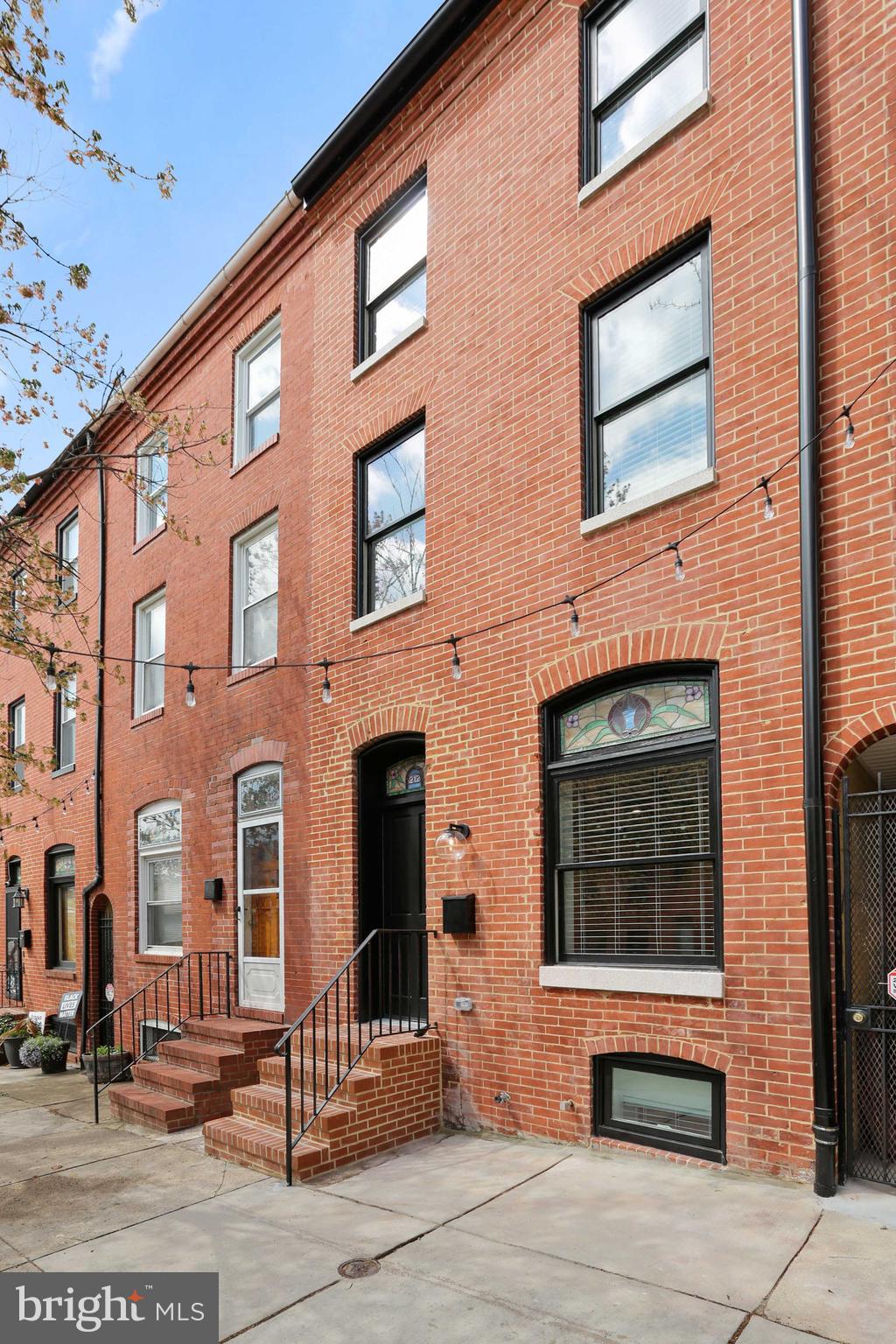 Brand New Butchers Hill CHAP Renovation by Building Character. 4 Finished Levels. Living Room, Dining Room, Kitchen on the Main Level. The Upper Level Offers 2 Bedrooms, 2 Full Baths and Laundry. The Third Floor Includes the Owners’ Suite and Direct Access to the Double Roof-Top Deck. The Lower Level Includes 2 Rooms and a Full Bath. Whole House Audio System. Custom Tile, Trim and Paint. And Don’t Forget the Amazing Building Character 2-Year Builder Service Warranty.