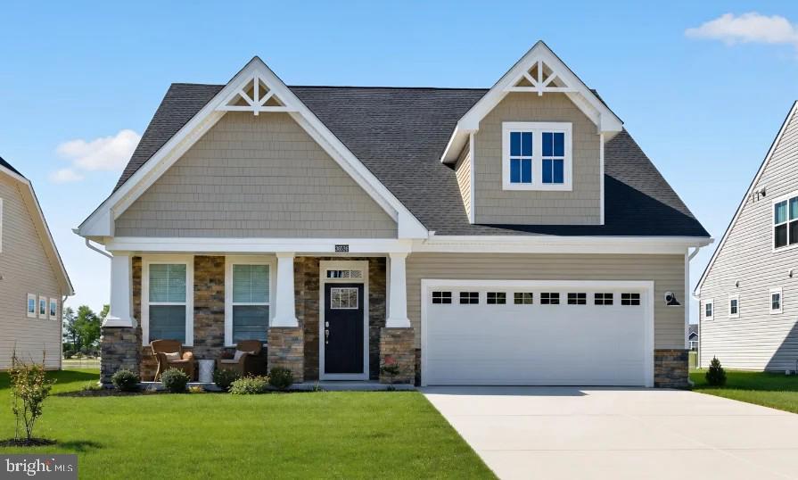 **FALL MOVE-IN** Step inside this stunning 2,276-square-foot two-story home featuring a thoughtfully designed open-concept layout with a spacious Great Room, dining area and chef-inspired kitchen complete with quartz countertops, Frigidaire Gallery® stainless steel appliances and Timberlake® cabinetry with elegant crown moulding. A bright morning room adds extra living space and flows seamlessly to the outdoor living area, perfect for relaxing or entertaining. The private first-floor owner’s suite offers a spa-like bath with dual sinks, quartz countertops and a glass-enclosed walk-in shower, while upstairs you'll find a versatile loft and two secondary bedrooms, each with walk-in closets. Luxury plank vinyl flooring, plush bedroom carpeting, smart home features including a Ring doorbell and Honeywell smart thermostat, and a two-car garage with an automatic opener complete this beautifully appointed home. Homes with this level of finish and thoughtful design don't last long—schedule your tour today!

Future amenities: Residents of Bridgewater will enjoy a stunning two-story waterfront clubhouse featuring a fitness center, swimming pool, pickleball courts, playground, grilling areas and cozy fire pits. The community’s location is equally appealing—just five miles from the beach with convenient access to Fenwick Island, Bethany Beach, DE and Ocean City, MD.

Please see sales team for complete details.  Photos for illustrative purposes only. Taxes to be assessed after settlement. If using a Realtor: the agent’s client must acknowledge representation with Lennar on their first interaction, and the Realtor must accompany their client on the first visit. For tours and open houses, please visit the model home located at Bridgewater.