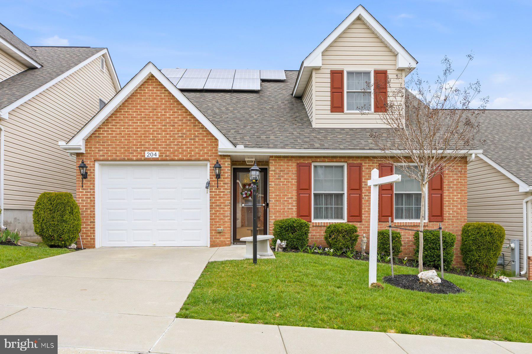 Price improvement! Fall in love with this 55+ single family, DETACHED  home with easy access to all the downtown Westminster has to offer. Nearby restaurants, library, Caroll arts center, McDaniel  college, farm museum, Parks and more. Located OUTSIDE the city limits of Westminster for LOWER TAXES and a low monthly condo fee of $210 which covers lawn maintenance, snow removal, and trash service, this well maintained three bedroom, 2 1/2 bath home is a unique, a  one of a kind offering in this community. Customized with two main level  primary bedroom suites with an adjoining full ceramic tile bath with a walk-in shower, glass doors, each BR with their own  walk-in closets. Wood floors throughout the main level. A main level half bath with adjoining laundry room with full-size washer and dryer as well as a utility tub. A separate office/den, and a gourmet kitchen with granite counters, an island breakfast bar, gas for cooking, & stainless steel appliances.  A open living and dining area, boasting plentiful windows and vaulted ceilings.  French doors with built-in blinds  lead to a trex  deck to enjoy sunrise with your morning coffee to the sounds of bird song . The upper level offers a third bedroom, huge walk-in/storage closet, full bath and spacious loft/den with adjoining utility room. See the features list for additional details.