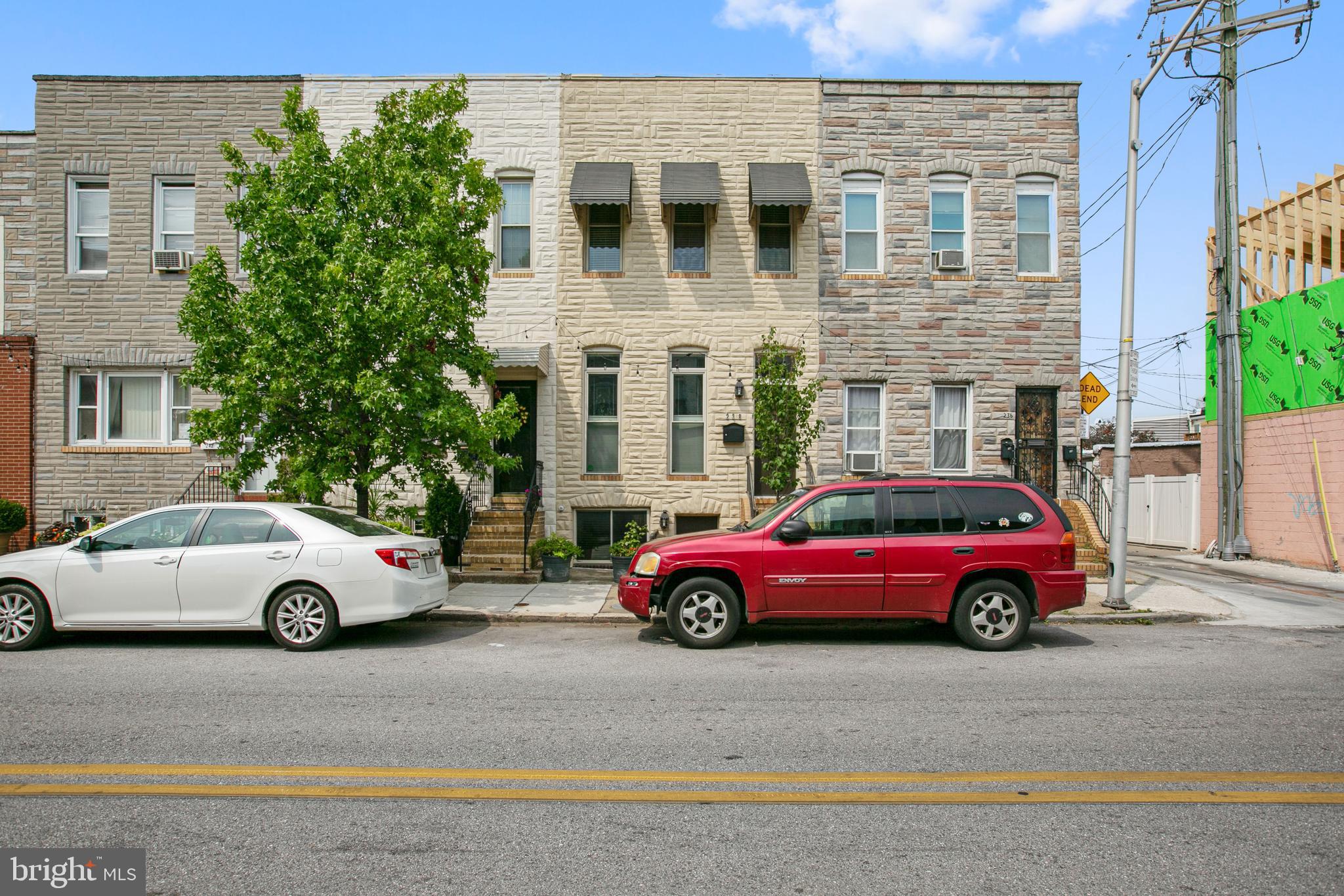 IMMACULATE RENOVATION IN HIGHLANDTOWN.  15' WIDE!  3 BED 3.5 BATH.  FULLY FINISHED BASEMENT WITH PRIVATE ENTRANCE, PERFECT FOR A RENTAL!   UPDATED TOP TO BOTTOM WITH BEAUTIFUL HARDWOOD FLOORS, LARGE FAMILY ROOM & DINING ROOM, CHEFS KITCHEN AND OUTDOOR LIVING AREA.  THE UPPER LEVEL FEATURES TWO HUGE BEDROOMS EACH WITH THEIR OWN FULL BATH.  THE LOWER LEVEL IS COMPLETELY FINISHED WITH A LARGE LIVING AREA AND FULL BATH.  THIS IS A GREAT INVESTMENT FOR A BUYER OR INVESTOR! PRIVATE OFF STREET PARKING AVAILABLE ACROSS THE STREET FOR SMALL MONTHLY FEE!
