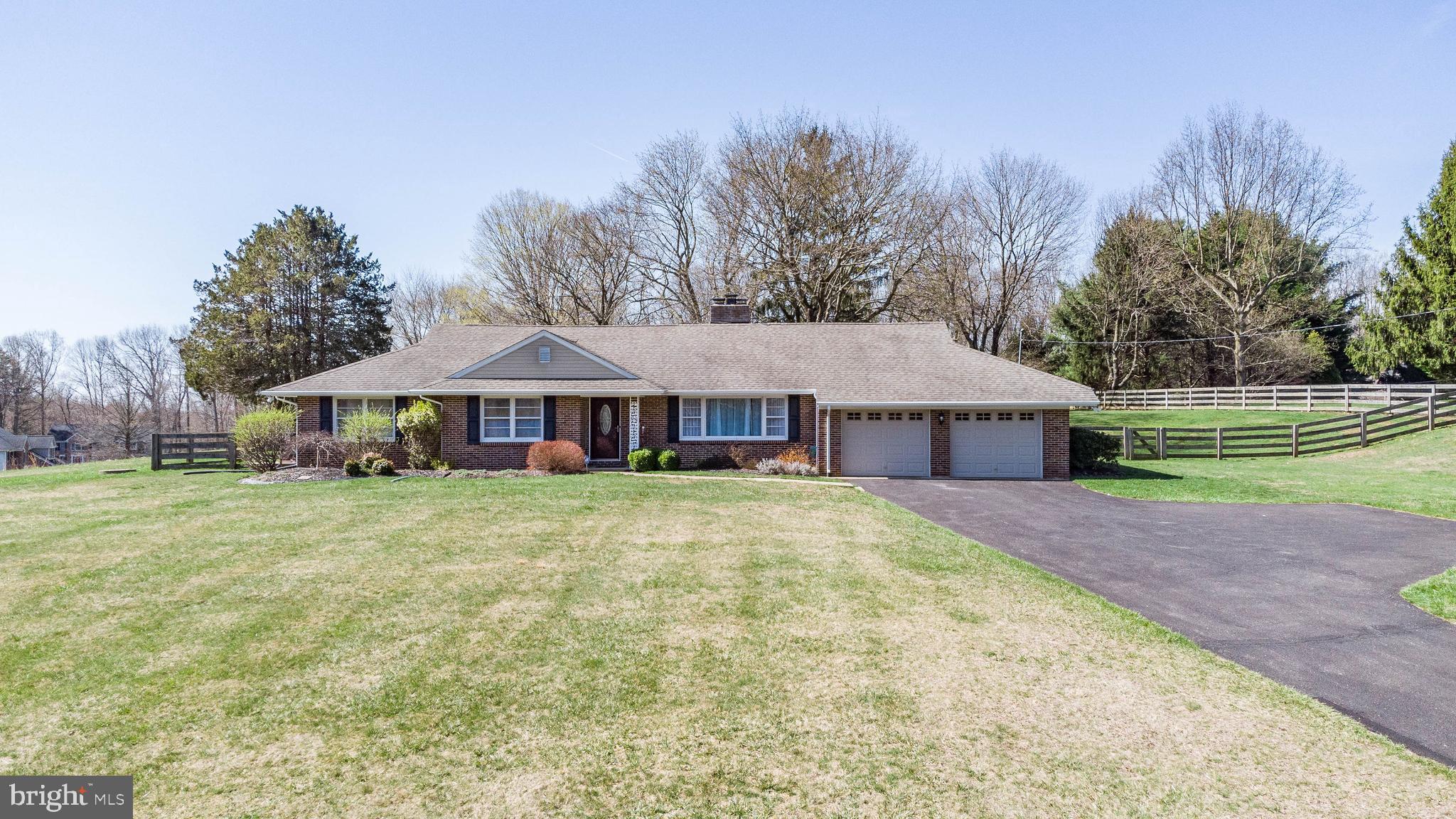 Look no further the home you've been searching for has arrived.  Very Well maintained home in Parkton is looking for it's new owner. IT COULD BE YOU!!!! Are you looking for a 3 bedroom,2.5 bath rancher in sought after area situated on 3 acres. Home features  attached 2 car garage, main floor laundry, newer appliances, as well as new septic, well pump and paved driveway with ample parking. Master bedroom features a full master bath and walk out door to the fenced area of the property.  No more having to walk to the back door to let the animals out in the middle of the night.  Bedroom # 2 has entry way from both living room and hallway.  Living room features 1 of the homes 2 fireplaces.  The full, improved basement is just waiting for you to make it your own.  It does offer the half bath, sectioned areas, plenty of storage and fireplace #2.  More photos to come.