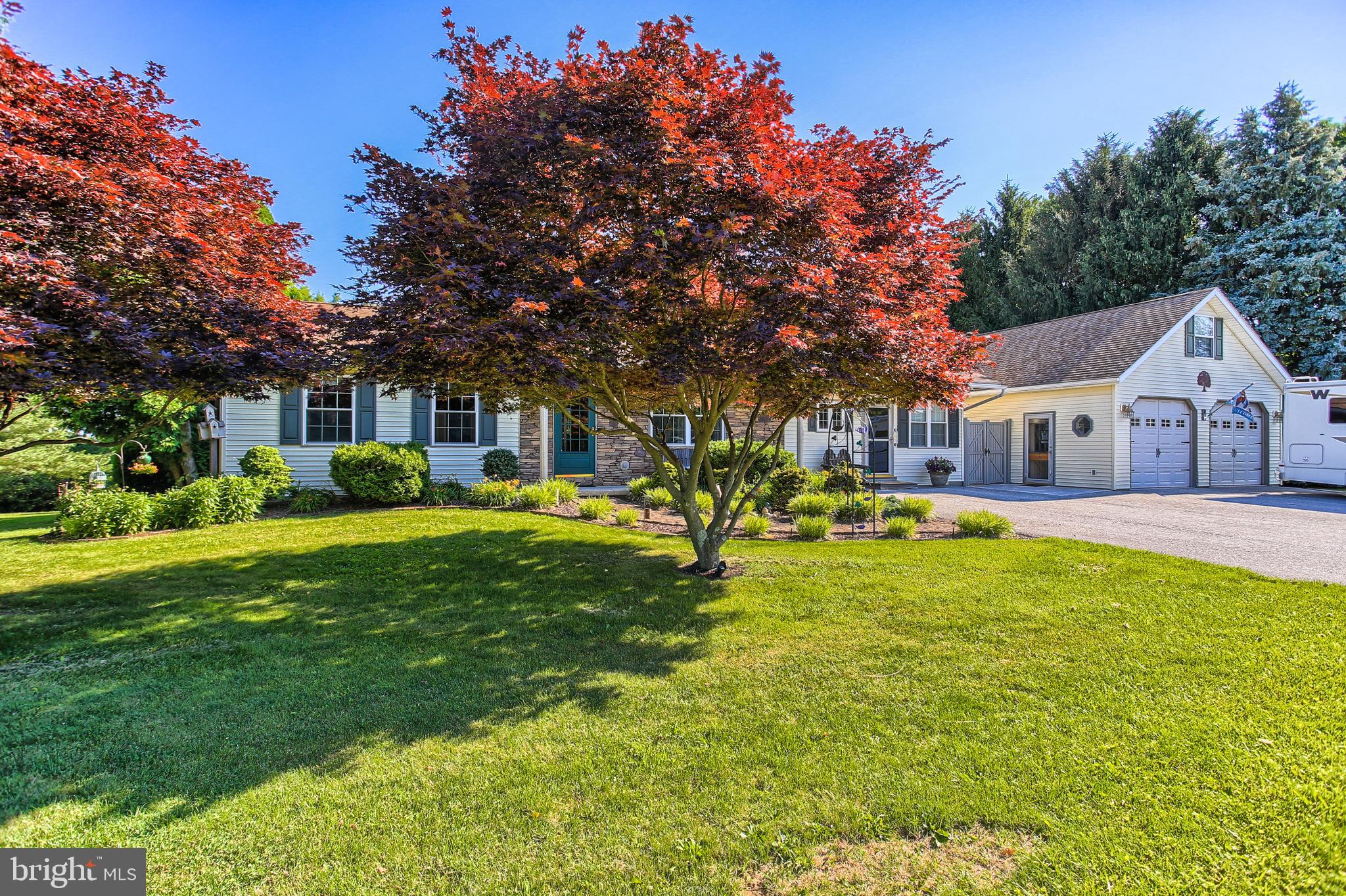 PERFECT HOME W/SEPERATE IN-LAW QUARTERS ON 1ST FLOOR* THE MAIN HOME HAS 3 BEDROOMS  & 1 1/2 BA'S*THE OWNERS BEDROOM HAS AN AWESOME CUSTOM CLOSET W/"BARNLIKE" DOORS PLUS A BUILT-IN JEWELRY ARMOIRE*YOU'LL LOVE THE SPACIOUS SUNROOM OVERLOOKING THE MATURE 1.04 PARTIALLY WOODED BACKYARD* THE KITCHEN CAN BE EASILY BE EXPANDED  TO ACCOMODATE A LARGE FAMILY ASTHE DINING ROOM HAS A WALL THAT IS BETWEEN THE KIT & DR* ALL APPLIANCES ARE INCLUDED  FOR BOTH PROPERTIES (AS IS)*THE COUNTRY SETTING & EASY ACCESS TO THE MARYLAND AREA ARE A HUGE PLUS* MAY, 2021 A NEW SEPTIC SYSTEM WAS  INSTALLED*IN 2019,THE  HALL BATHROOM WAS RENOVATED* WINDOWS HAVE BEEN REPLACED*THE HOT WATER HEATER WAS REPLACED IN 2020*THE BASEMENT HAS GREAT SPACE W/WOODSTOVE, CRAFT ROOM & A GREAT STORAGE AREA W/SHELVING* NOW THE GARAGE...THAT IS A MAN CAVE ABOVE ALL MAN CAVES...OVERSIZED GARAGE W/WOODWORKING SHOP BEHIND THE GARAGE W/BOTH FRONT & REAR ENTRANCE* SELLER HAS PUT A PROPANE HEATING SYSTEM IN GARAGE TO WORK ALL WINTER LONG* PLUS THE GARAGE HAS A COMPLETELY FLOORED 2ND FLOOR* NOW ON TO THE IN-LAW QUARTERS...YOU'LL BE IMPRESSED AS THE 1ST FLOOR IN-LAW QUARTERS IS COMPLETE WITH LIVING ROOM, FULL KITCHEN, PRIVATE BEDROOM & WALK-IN BATH (PYSICALLY CHALLENGED ACCESSIBILITY) & OWN LAUNDRY W/STACKABLE WASHER & DRYER* ALL APPLIANCES ARE INCLUDED W/PRIVATE ENTRANCE TO THE FRONT & REAR* THIS ONE COMES WITH A "SHE SHED" & OTHER SHEDS  (ROOF 2020) & LARGE OUTBUILDING WITH THE ROOF APPROX 2018+/-  THIS IS PERFECT FOR 2 FAMILY LIVING W/A COUNTRY SETTING*ENJOY YOUR EVENINGS ON THE GAZEBO & LISTEN TO NATURE AT ITS BEST*SELLER IS PROVIDING A CINCH/HMS 1 YEAR PREMIUM HOME WARRANTY* ALL OFFERS DUE NO LATER THAN WEDNESDAY, JUNE 23, 2021 BY 9:00 AM