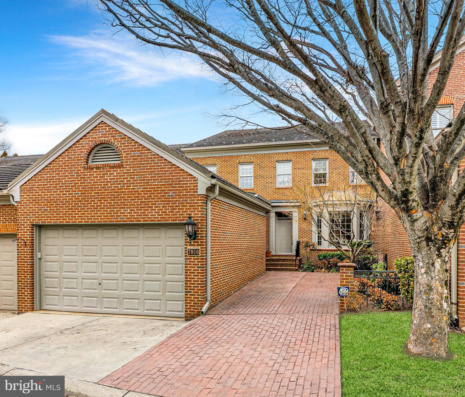 Welcome to this turn key, low maintenance Gosnell-built, all brick townhome in the sought-after River Falls community - a wonderful find with approximately 4,100 finished SF across three levels, a two car garage (with an EV charger!) and a location that perfectly balances convenience and natural beauty. Just moments from the C&O Canal and Great Falls National Park, this home has been lovingly cared for and updated, it is move-in ready and waiting for you! Step in to the welcoming entry Foyer that opens to a bright, sunny Living Room and formal Dining Room--ideal for entertaining family and friends. Around the corner, a private main level study with custom built-ins creates the perfect home office retreat. Toward the rear of the home you'll find the Chef's Kitchen with a center island that flows seamlessly into the Breakfast Area open to a generously proportioned Family Room complete with a wall of custom shelving, a surround sound system and a cozy gas fireplace. Upstairs is an expansive Primary Suite with a dressing area, two large walk-in closets and a beautifully renovated en-suite bath with  a luxurious step-in shower and double vanities. Two additional bedrooms, a "Jack and Jill" full bathroom and a convenient upper-level laundry complete this floor. The daylight, walk-out Lower Level is an entertainer's dream with a large recreation room with space for a pool table or game table and views of the private Georgetown style brick and stone courtyard patio and a wonderful screened in porch. The flexible Lower Level bedroom/2nd home office, a full bath and an extra-large storage area (ideal for a full gym) add to the versatility of the space.  The River Falls neighborhood offers the ideal combination of prestige and practicality - with easy access to the Clara Barton Parkway, I-495, both Reagan National Airport and Dulles International Airport, Potomac Village and Tyson's Corner. This active community also offers a separate membership  to the neighborhood swim/tennis club with six tennis courts, basketball courts, an Olympic size swimming pool, baby pool and tot lot. This is your chance for the ultimate lock-and-leave lifestyle with very low maintenance in one of the area's most popular communities. Come see it today!