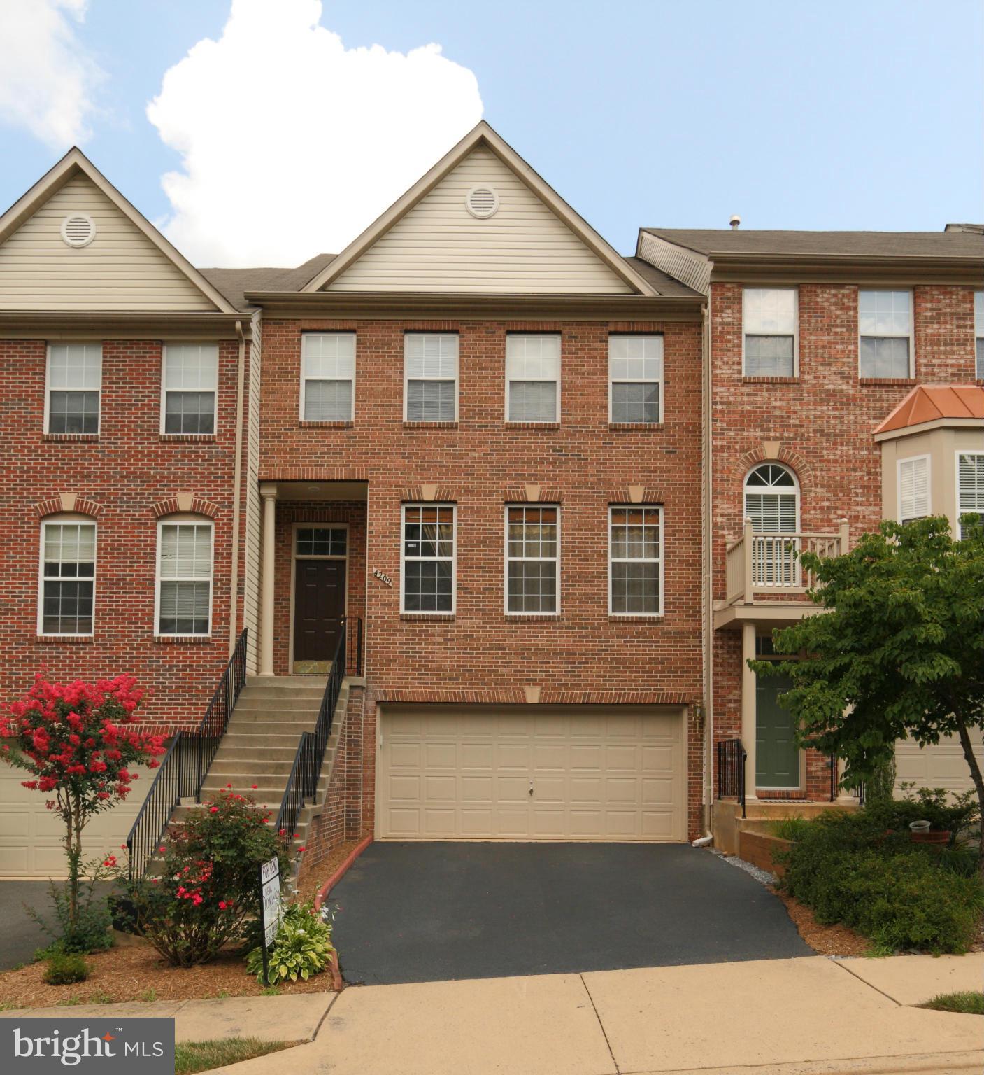 For Rent - $2,695/mo. Available July 1. Lovely Brick Front 2 Car Garage TH, 3 BR, 2.55 BA, 3 Fin lvls, 2,378 fin sf, Desired Fair Lakes area, Open Floor plan, Hardwood floors on Main level, Stainless Appl's, Fireplace, Deck, Walkout LL, Convenient Bus to Vienna Metro. Walking trails by a lake, Near Panera, Whole Foods, Fx Corner. Pets Case by case, Non-smoking inside.