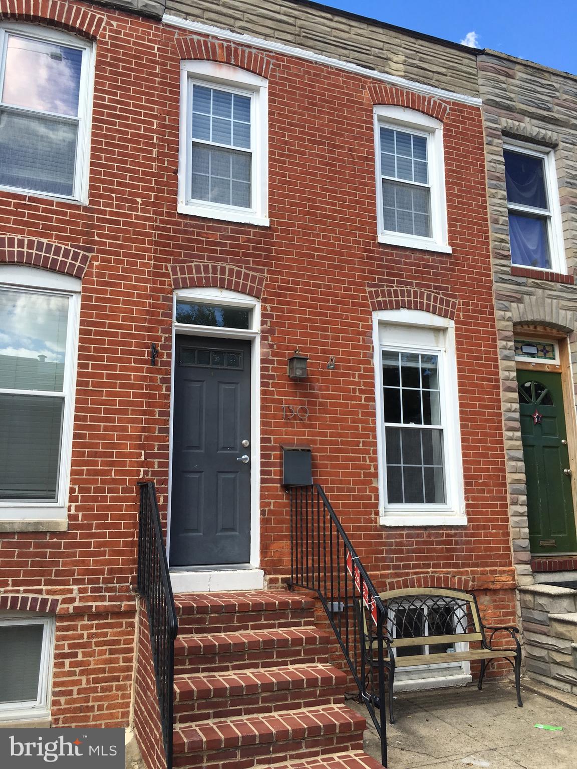PROFESSIONALLY MANAGED PROPERTY!  GREAT LOCATION IN THE HEAT OF FEDERAL HILL, BLOCKS AWAY FROM RIVERSIDE PARK, EASY ACCESS TO 95, AND THE TUNNEL!!  TWO BED AND ONE FULL BATH ABOVE GRADE! FINISHED BASEMENT, OUTSIDE DECK, GREAT KITCHEN!  WALKING DISTANCE TO RESTAURANTS AND BARS IN FEDERAL HILL!  SCHEDULE YOUR SHOWING TODAY!