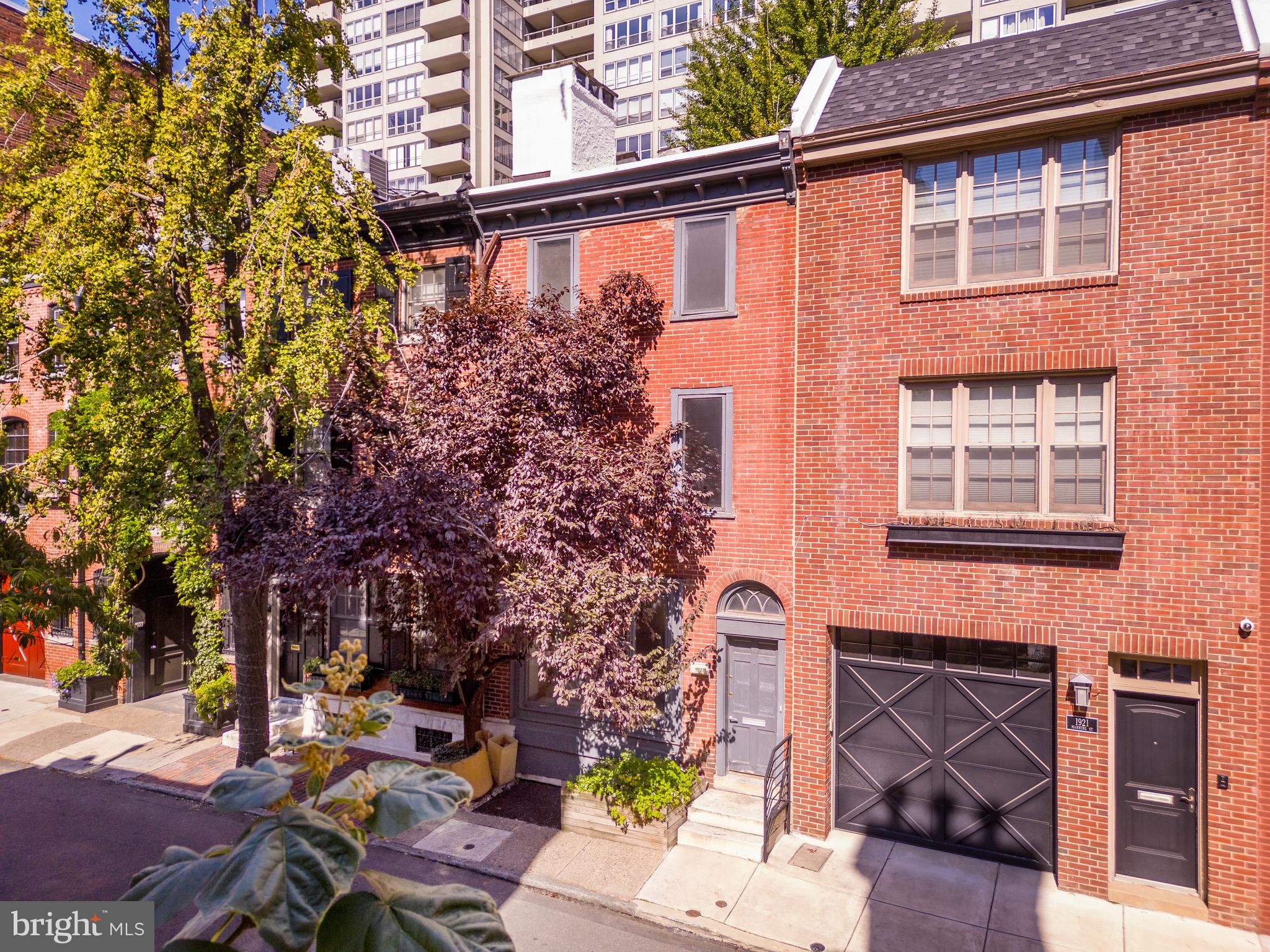 A rare, exciting opportunity in Rittenhouse Square: A historic gem awaits your personal touch, love, and attention. Presenting 1923 Manning Street, a unique and exceptional property located just steps from the coveted Rittenhouse Square in Philadelphia. Homes on this remarkable block rarely become available, making this an extraordinary match for the discerning buyer. Its location within the Greenfield School district makes this home even more attractive. This historic residence holds a special place in Philadelphia's architectural heritage, as it is proudly listed on the Philadelphia Register of Historic Places. With the same architect owners since the 1960s, this property has an intriguing history and awaits a new chapter of transformation. The home's vast potential and outstanding architectural features are undeniable. Spanning approximately 2,040 square feet with an outdoor area at grade and two decks, this property is a canvas awaiting a visionary touch. The layout includes four bedrooms, two and a half bathrooms, an office, a loft space, two quiet decks with breathtaking potential, and a large basement spanning the entire length and width of the home. This property offers an incredible opportunity to breathe new life into a piece of Philadelphia's history and create a truly unique urban oasis. Don't miss the chance to make your mark on this historic gem in one of Philadelphia's most sought-after neighborhoods. Just steps away from your front door, you'll find Rittenhouse Square, some of Philadelphia’s best restaurants, shops, cafes, and convenience stores, and culturally rich entertainment, including the Curtis Institute, the Academy of Vocal Arts, the Philadelphia Art Alliance, and the Kimmel Center/Academy of Music. Nearby, the beautiful Schuylkill River Trail is great for walking, jogging or strolling along the river and takes you right to the Philadelphia Museum of Art. Just across the river are the University of Pennsylvania and Drexel University. Take the family for a short trip to the Rodin Museum, the Barnes Foundation, the Franklin Institute, the Natural History Museum, and the main branch of the Philadelphia Library. Schedule your showings today!