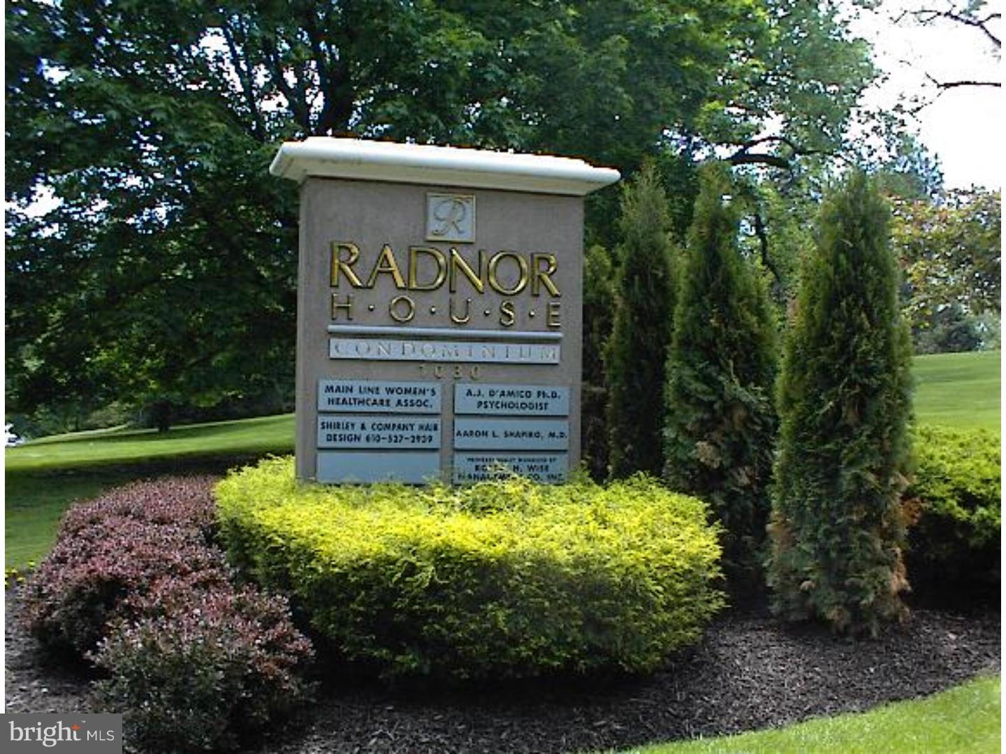 RADNOR HOUSE - Residential Lease