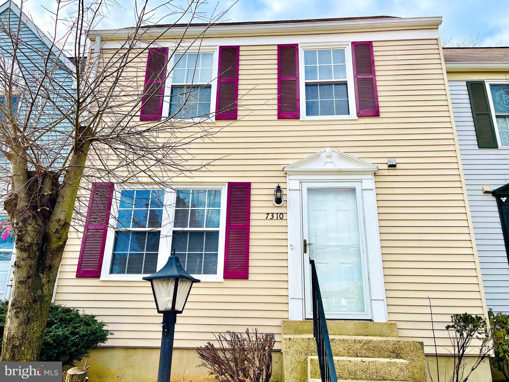 Don't miss this turn-key Townhome in park-like Amberleigh! An opportunity to reside in one of Alexandria's sought after townhome neighborhoods! Lots of updates will delight you as you are warmly greeted by natural light when you enter, including fresh paint throughout and new carpet. All the bathrooms have been stylishly updated with chic fixtures and hardware. Enjoy breakfast at your tastefully updated kitchen which showcases modern white cabinetry, granite counters, tile backsplash, stainless steel appliances, recessed lighting and a breakfast bar. The lower level includes a rec-room with a relaxing fireplace, a bonus room-perfect for a home office or workout room, and a sliding glass door leading to the patio and fully fenced-in rear grounds. The basement also includes a full bath with shower stall. Whether it is lounging on the spacious deck off the dining room or by the fireplace in the rec room, there are plenty of spots to entertain or kick back. Freshly landscaped in front and back, this Townhouse is ready for you to call it HOME! Conveniently located in Alexandria, close to the Franconia-Springfield Metro Station (walking path directly to metro through the neighborhood). Easy access to Fort Belvoir and all commuter routes #95/395/495 along with many shopping centers including Springfield Mall, Kingstowne shopping and retail ! Short commute to Arlington, DC, Old Town and National Harbor. Public transit runs through the neighborhood for convenience! WONT LAST LONG!! HURRY HURRY! Schedule today!