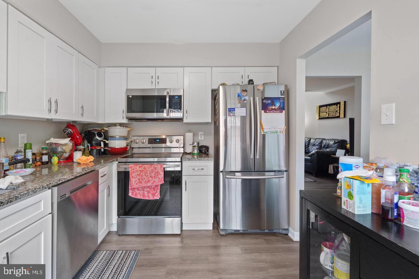 Welcome home to this contemporary gem! This 3-bedroom, 2.5-bath townhome offers modern living at its finest. The kitchen, equipped with stainless steel appliances and elegant white cabinets. Updated bathrooms and fixtures. Natural light floods the living