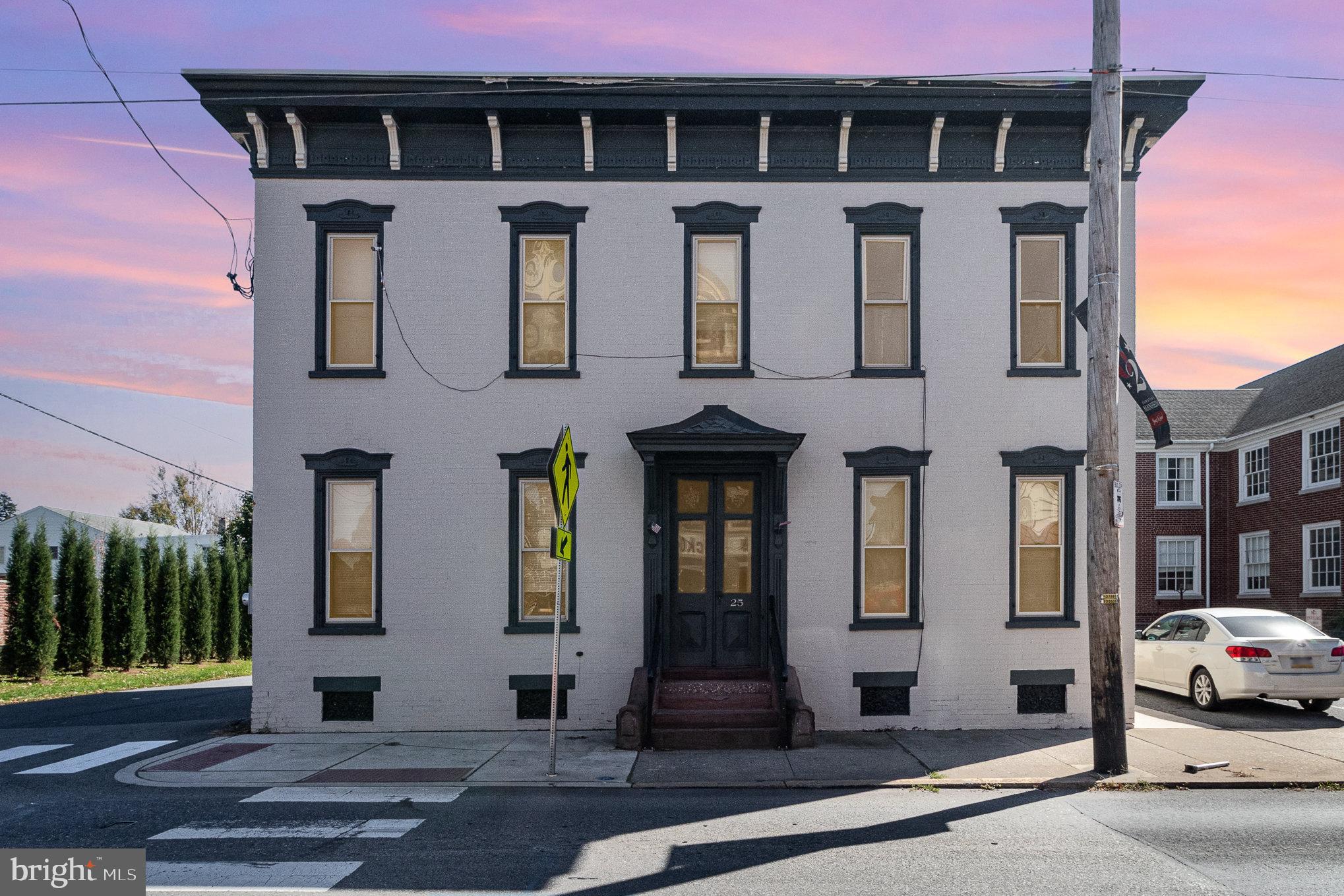 Welcome to 25 East High Street, a stunning historic property in the heart of Manheim! This fully rented 3-unit residential building offers charm, modern conveniences, and an unbeatable location. With off-street parking and proximity to Manheim's vibrant downtown, this property is perfect for both homeowners and tenants alike.
Unit 1 is a cozy first-floor, 1-bedroom apartment with central heating and cooling. Unit 2, fully renovated in 2021, features granite countertops, exposed brick walls, a sleek newer bathroom, and luxury vinyl flooring throughout. Unit 3 spans the entire second floor, offering a spacious 3-bedroom layout with modern comforts. Each unit is equipped with in-unit laundry hookups, central heating and cooling, and dedicated off-street parking.
Don’t miss out on this rare opportunity—schedule your showing today!