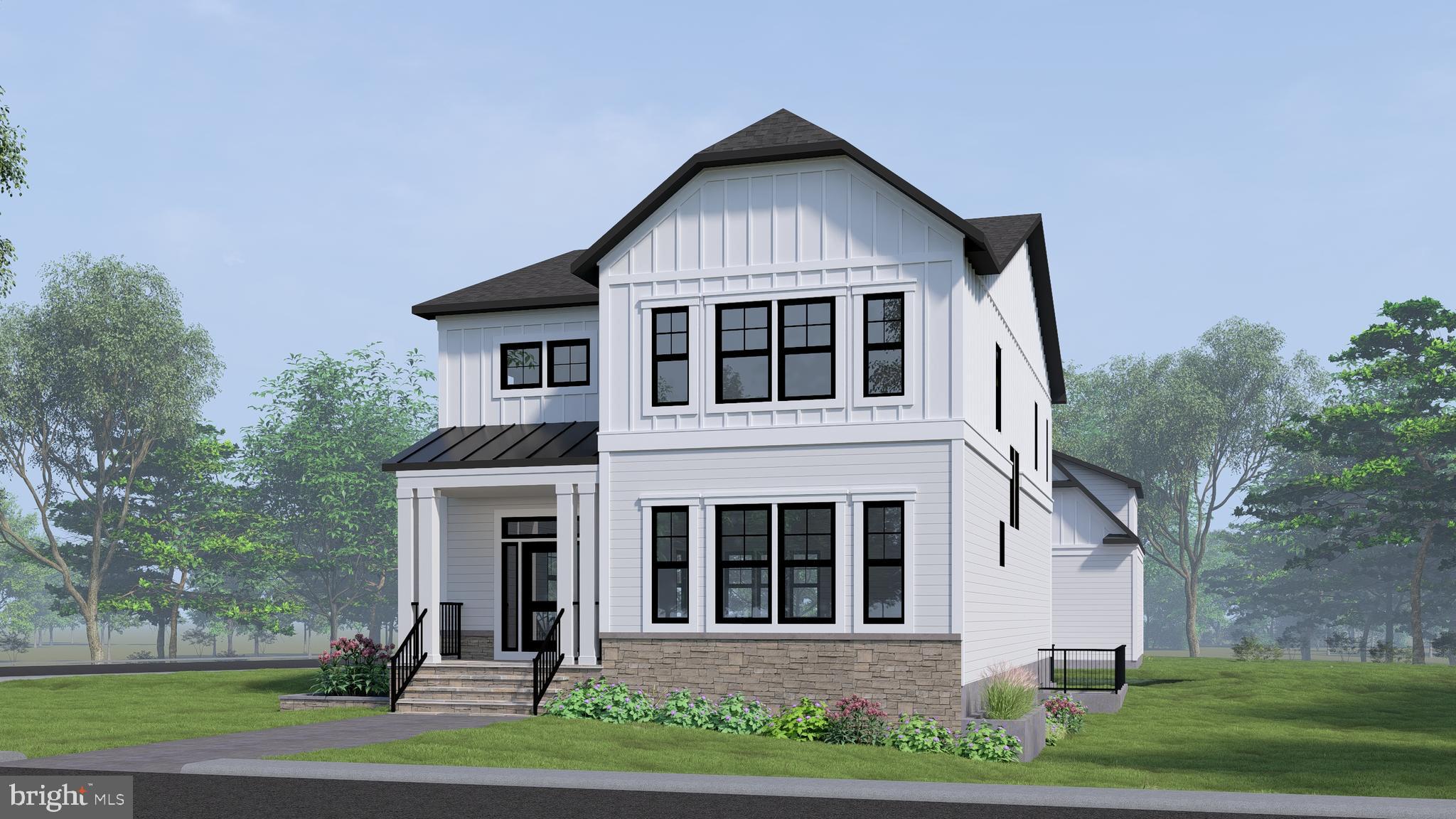 Pre-Construction Opportunity in North Arlington – SUMMER 2026 Completion!
Experience the charm of North Arlington, where a welcoming community meets incredible shopping, dining, and vibrant year-round events—all within walking distance to the East Falls Church Metro, downtown Falls Church City, and scenic parks.
Evergreene Homes is proud to introduce The Rockingham II, a thoughtfully designed residence offering over 5000 sq. ft. across three levels fully finished, featuring soaring 10-ft ceilings and exceptional craftsmanship. The Rockingham II with the Diamond Package delivers the open, modern lifestyle you’ve been dreaming of.
At the heart of the home, the designer kitchen boasts 42” maple cabinets, quartz countertops, and a premium stainless steel appliance package, including a 36” range and double ovens. The kitchen flows seamlessly into the oversized Great Room, highlighted by a decorative coffered ceiling and a cozy fireplace, while effortlessly connecting to the Dining Room—perfect for entertaining.
Upstairs, the primary suite serves as a private retreat, complete with a spacious walk-in closet and a luxurious en suite bathroom featuring double vanities and a spa-like shower. Three additional bedrooms, two full baths, and a conveniently located laundry room with optional cabinetry and a soaking sink complete the upper level. This home includes a charming carriage house-style detached garage with two dedicated parking spaces. Above, a private guest suite offers a comfortable retreat complete with its own separate entrance—ideal for visitors, extended stays, or even a home office. Customize the lower level by finishing the spacious, open-concept recreation room, ideal for movie nights or game days. This level also provides the option to add a bedroom, full bath, and a flexible room tailored to your needs.
Evergreene Homes is dedicated to superior craftsmanship, providing thoughtful features such as a whole-house fan on the second level for improved air circulation, a humidifier and electronic air cleaner for a healthier home, upgraded 2x6 framing and thermal insulation for enhanced energy efficiency, and pest tubes within exterior walls for built-in protection. A best-in-class 10-year transferable builder’s warranty ensures peace of mind for years to come. Take advantage of construction-to-permanent financing while it’s still available. Secure this pre-construction opportunity today and personalize your dream home with your own design selections. 
Floor plans and photos are for informational purposes only; some items depicted may be optional and not included in the listed price.”