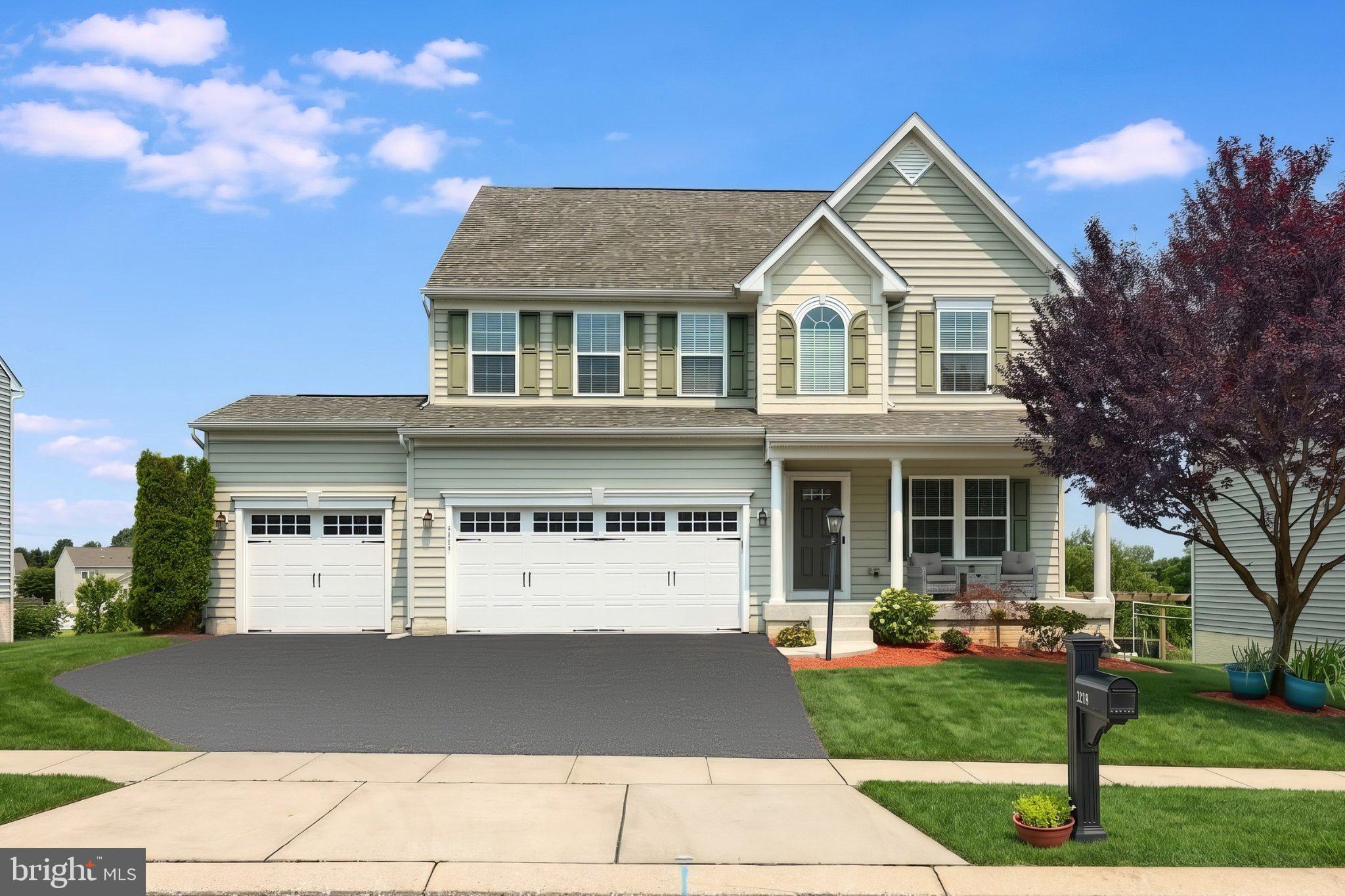 Nestled in the prestigious Logans Reserve community, this extra large Colonial-style residence offers a blend of luxury and comfort, perfect for those seeking an elevated lifestyle with plenty of room. Built in 2015, this home boasts a meticulously maintained interior and exterior, showcasing high-end finishes and thoughtful design throughout. Step inside to discover an inviting open floor plan that seamlessly connects the living, dining, and kitchen areas with gorgeous rich wood floors. The spacious family room, adorned with a cozy gas fireplace, creates a warm ambiance for gatherings. The kitchen is a chef's dream, equipped with stainless steel appliances, complemented by granite countertops and a generous island. An eat-in area and pantry enhance functionality, and provide an elegant space with a view to die for. The main floor also has a separate formal dining and living room that connect, for even more living space. The home features three well-appointed bedrooms, including another loft style living area and a luxurious primary suite with 2 walk-in closets and a spa-like bathroom. Recessed lighting and ceiling fans throughout add to the home's inviting atmosphere. The exterior of the property is equally impressive, featuring beautifully landscaped front and rear yards that adjoin open space and walking path, providing a sense of privacy and tranquility. Enjoy panoramic views from your backyard, perfect for relaxation or outdoor entertaining. Parking is a breeze with an oversized attached 3 car garage, with high ceilings and more space for storage, along with additional driveway space for guests. The property is conveniently located in the middle of the block, ensuring a peaceful environment while remaining close to community amenities. Experience the luxury of Logans Reserve, where every detail has been thoughtfully curated to create a home that is not just a residence, but a sanctuary. The community amenities are unparalleled, including a clubhouse, outdoor pool, tennis courts, and walking paths, fostering a vibrant lifestyle. This property is a rare find, offering a perfect blend of elegance, comfort, beautiful unobstructed views and community living. Don't miss the opportunity to make this stunning home your own.