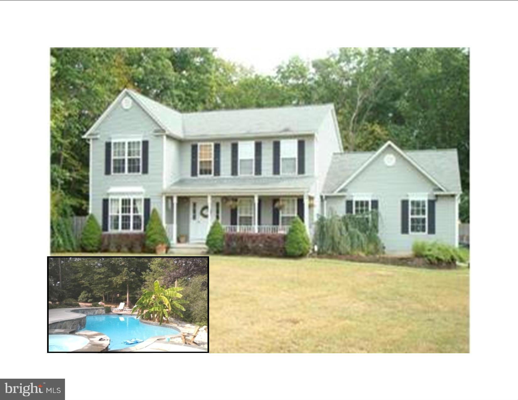 Vacation at home, lovely colonial w/ beautiful in ground pool, patio, oasis style back yard.  Steps off of family room to allow for large open foyer. Spacious kitchen w/ center island. Owner have been transferred. Priced to sell as it is. Call l/a w/ questions.