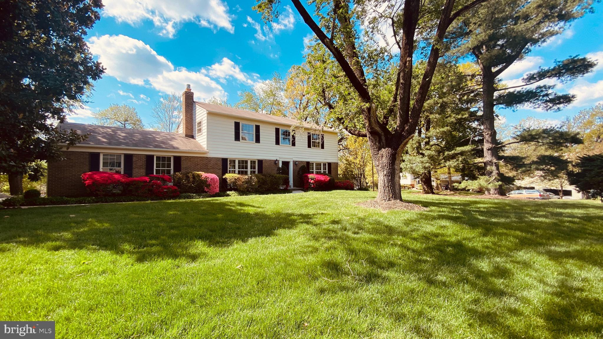 Pristine 3-level colonial on a corner lot in a private cul-de-sac in sought after Woodson High School pyramid.  4 bedrooms 3.5 baths with over 2,500 SF of finished space plus a 2-car garage and an expanded driveway.  Updated kitchen with granite countertops and stainless-steel appliances.  Renovated master bath has custom glass door 2022, and updated hall and lower-level bathrooms.  Hardwood floor in foyer and kitchen.  Newer carpet. Formal living and dining rooms and spacious family room with gas fireplace.  Mud room has full-sized laundry and connects the 2-car side loaded garage with the kitchen.  Sliding glass door from kitchen opens to an expansive deck.  Walk-out lower level has large recreation room, recessed lights, full bath and a storage room/workshop.  Relaxing patio off the basement leads you to a landscaped backyard.  Furnace is around 6-years-new.  Wonderful location close to shops and Trader Joe's, 3 miles to Vienna Metro. Fairfax Hospital nearby and easy access to many major highways- Beltway, Rts 236 & 50, and I-66.