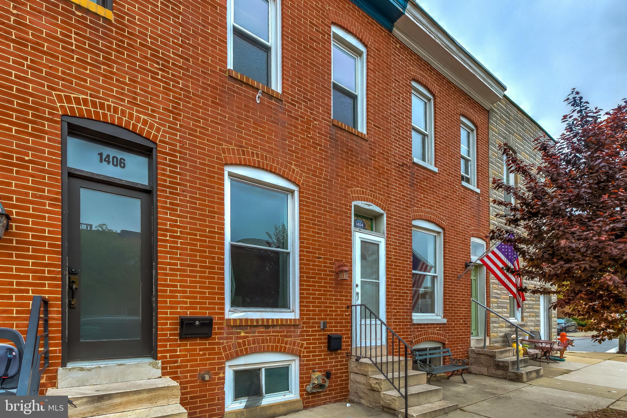 Welcoming you to downtown Locust Point, you will find this beautiful 2 bedroom, 1.5 bath townhome. This townhome brings out the historic charm of Baltimore. New cabinets, quartz countertops, and herringbone backsplash will go perfectly with your energy star appliances. Entering to exposed brick walls, the first floor greets you with the bright charm that this neighborhood has to offer. A few blocks from historic Fort McHenry, LaTrobe Park, and McHenry row, you will find ample parking with easy access to Baltimore’s interstate highways.