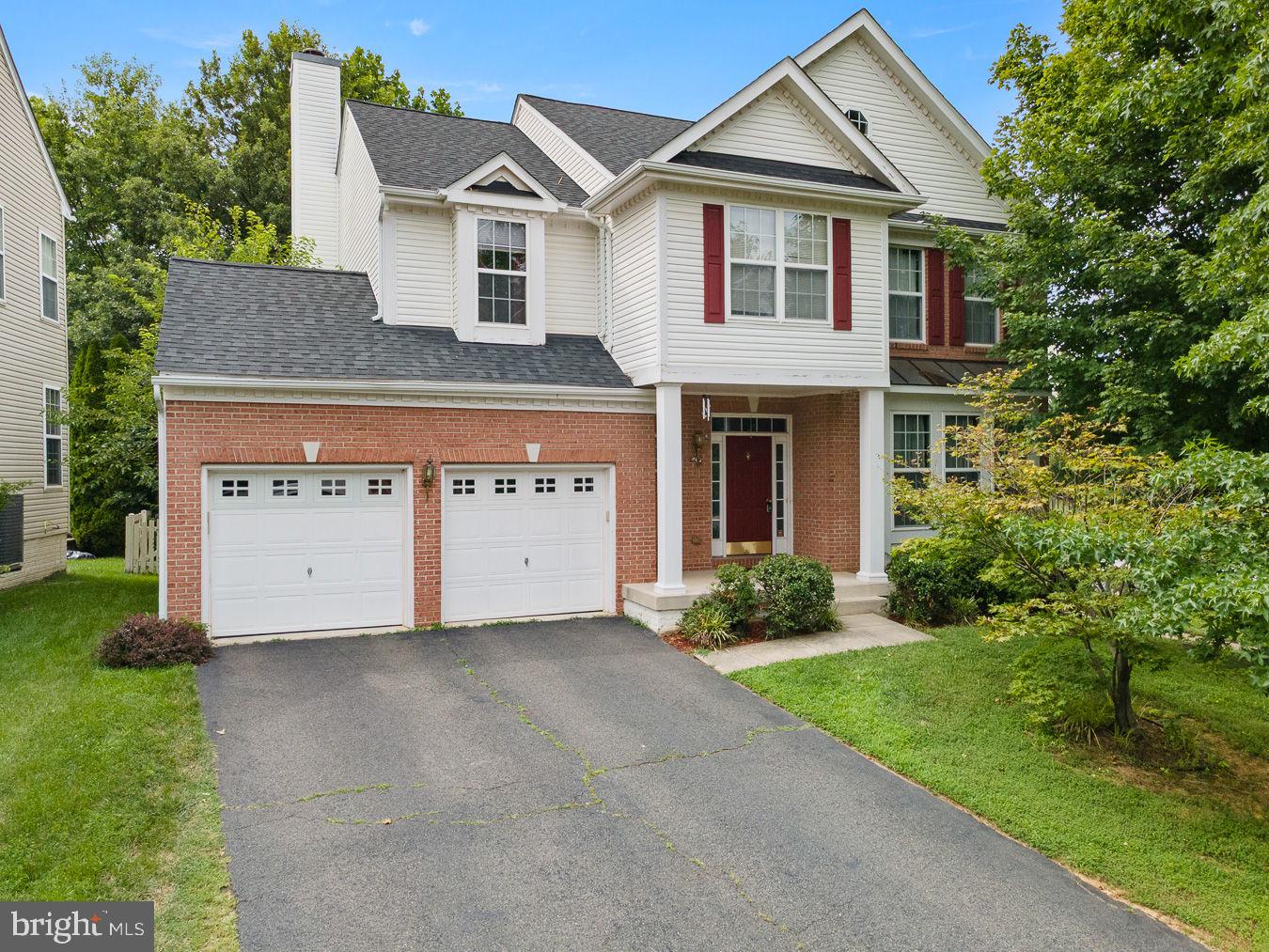 Beautiful brick-front Colonial situated on a desirable corner lot in a quiet neighborhood, just minutes from Route 7. Enjoy easy access to the area's wineries, farms, and a variety of outdoor recreational activities.
Inside, you'll find hardwood flooring throughout the main level, along with formal living and dining rooms perfect for entertaining. The spacious kitchen features a center island and opens to a dramatic two-story family room with a cozy fireplace. A convenient half bath completes the main level.
Upstairs, the primary suite offers a private retreat with an attached bath featuring dual vanities, a soaking tub, a walk-in shower, and a generous walk-in closet.
The fully finished basement provides additional living space and includes a full bathroom, making it ideal for a recreation room, home office, or guest suite.
Seller may need rent back.
Outside, enjoy a fully fenced backyard offering privacy and space for outdoor activities.
Recent updates include a new roof (2021) and kitchen appliances (2021), providing added peace of mind for the new owner.