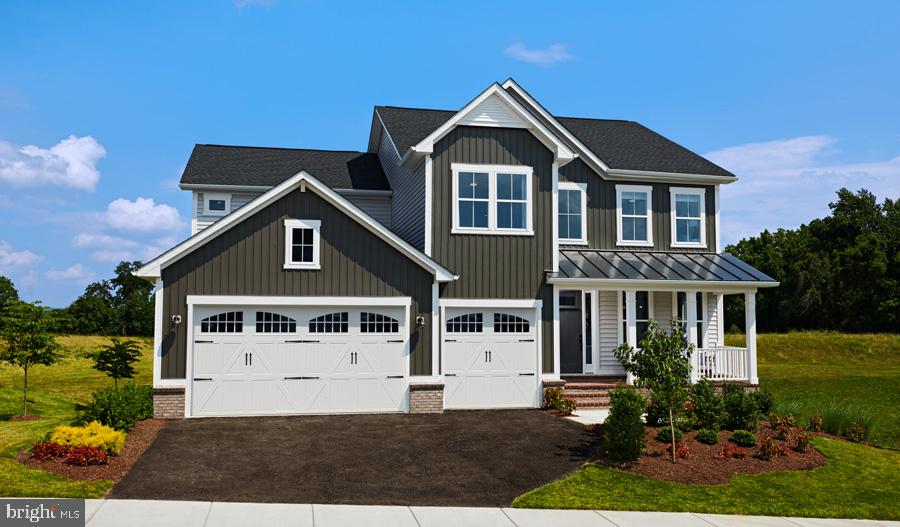 Quick-Move in with special financing available! Only 5 homes remaining! Discover the beautiful Donovan floorplan, offering a perfect blend of luxury and functionality. This home features a 3-car garage, a formal dining room, and a cozy fireplace in the spacious two-story great room. The gourmet kitchen is a chef’s dream, and the sunroom provides a bright, airy space to relax. Enjoy outdoor living on the composite deck, which backs to serene trees for added privacy. The walkout basement is partially finished, offering endless possibilities. Upstairs, you’ll find 4 bedrooms and 3 full bathrooms, including a primary suite with a deluxe bath featuring both a tub and shower. Complete with a charming front covered porch, this home has it all—don’t miss your opportunity to make it yours!