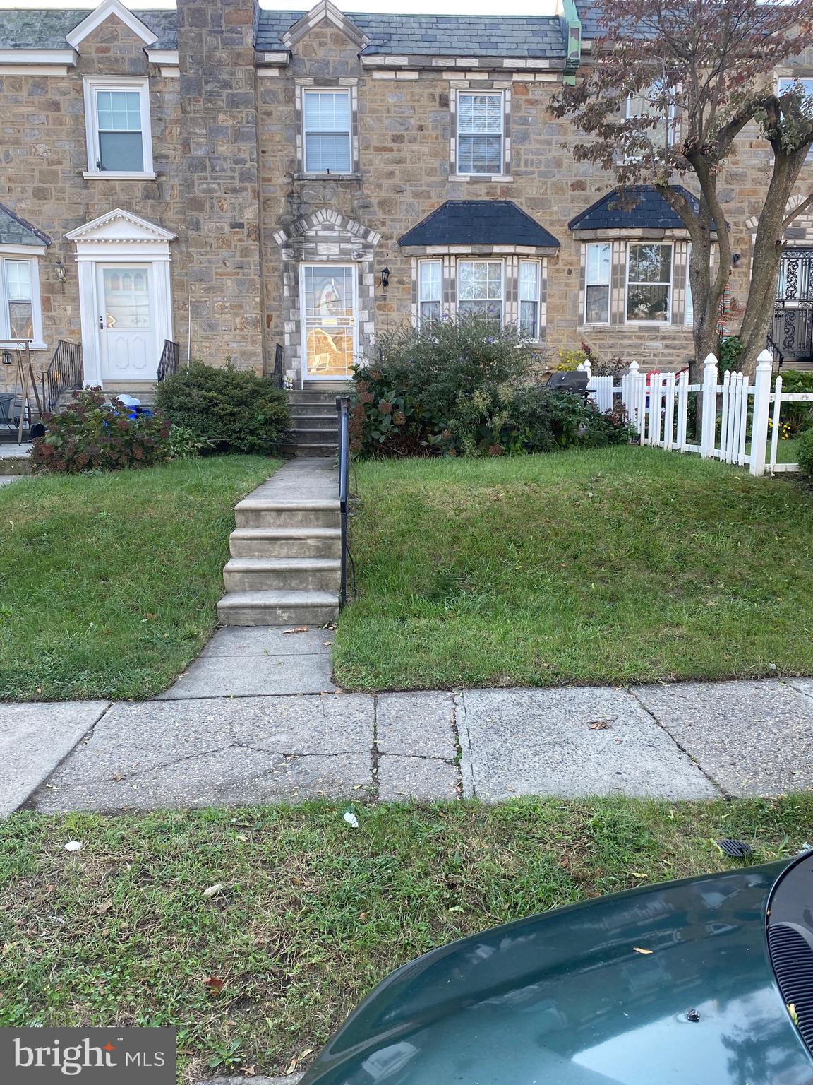 Nice 3 bedroom 2 full bath row house in castor gardens. The house is over 1500 sq ft and has been well taken care of over the years. There is hardwood under most of the carpeting and has a amazing kitchen with tall wall cabinets. Both bathrooms have tiled walls and are in great shape . The basement is finished and has a fireplace. There is a garage with access to the basement. Set up a showing before this house is gone. This is a estate sale and house is being sold as-is