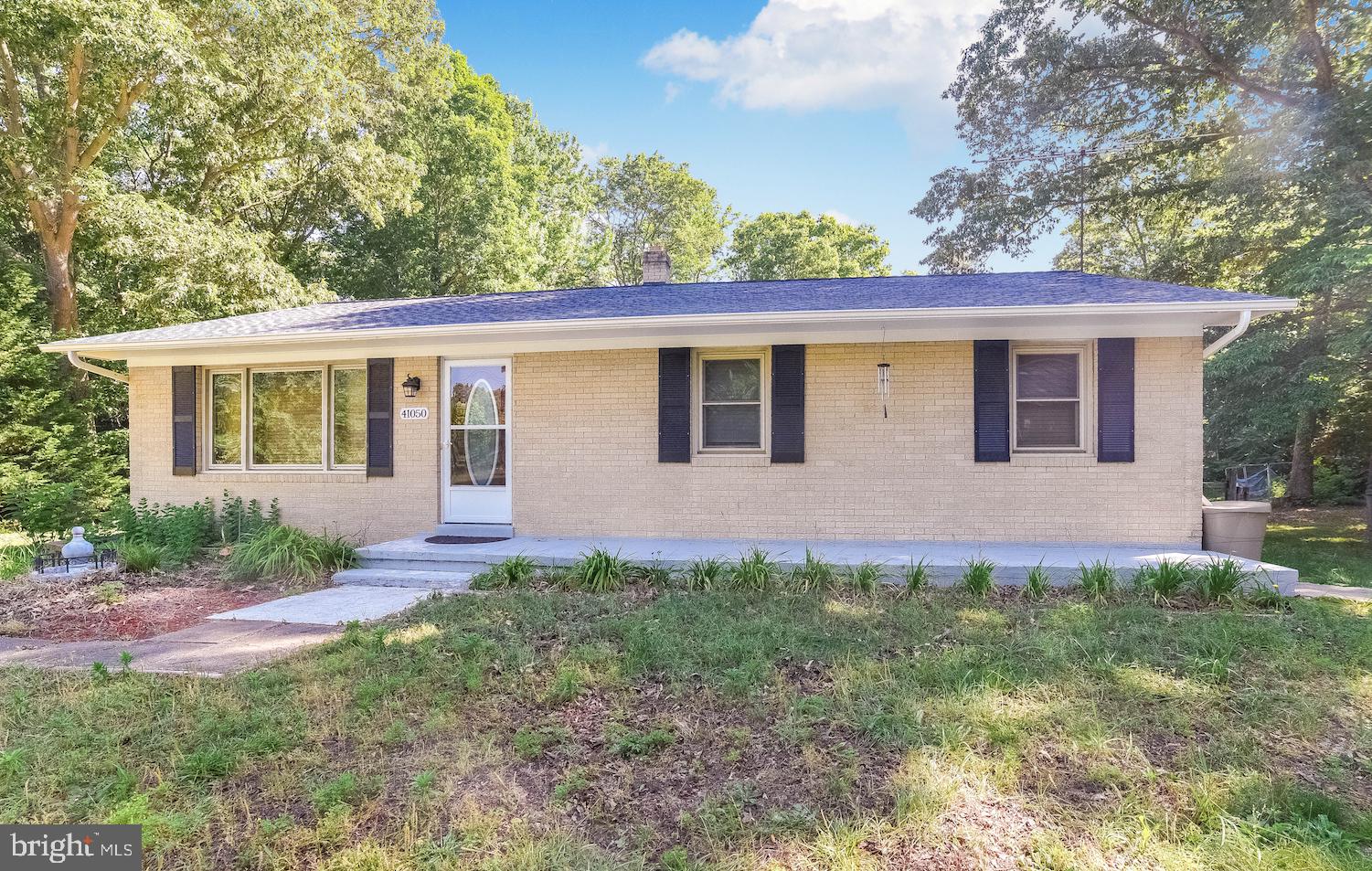 Ready now! This home has hardwood throughout!  The back yard is large and beautiful!  Pets case by case!