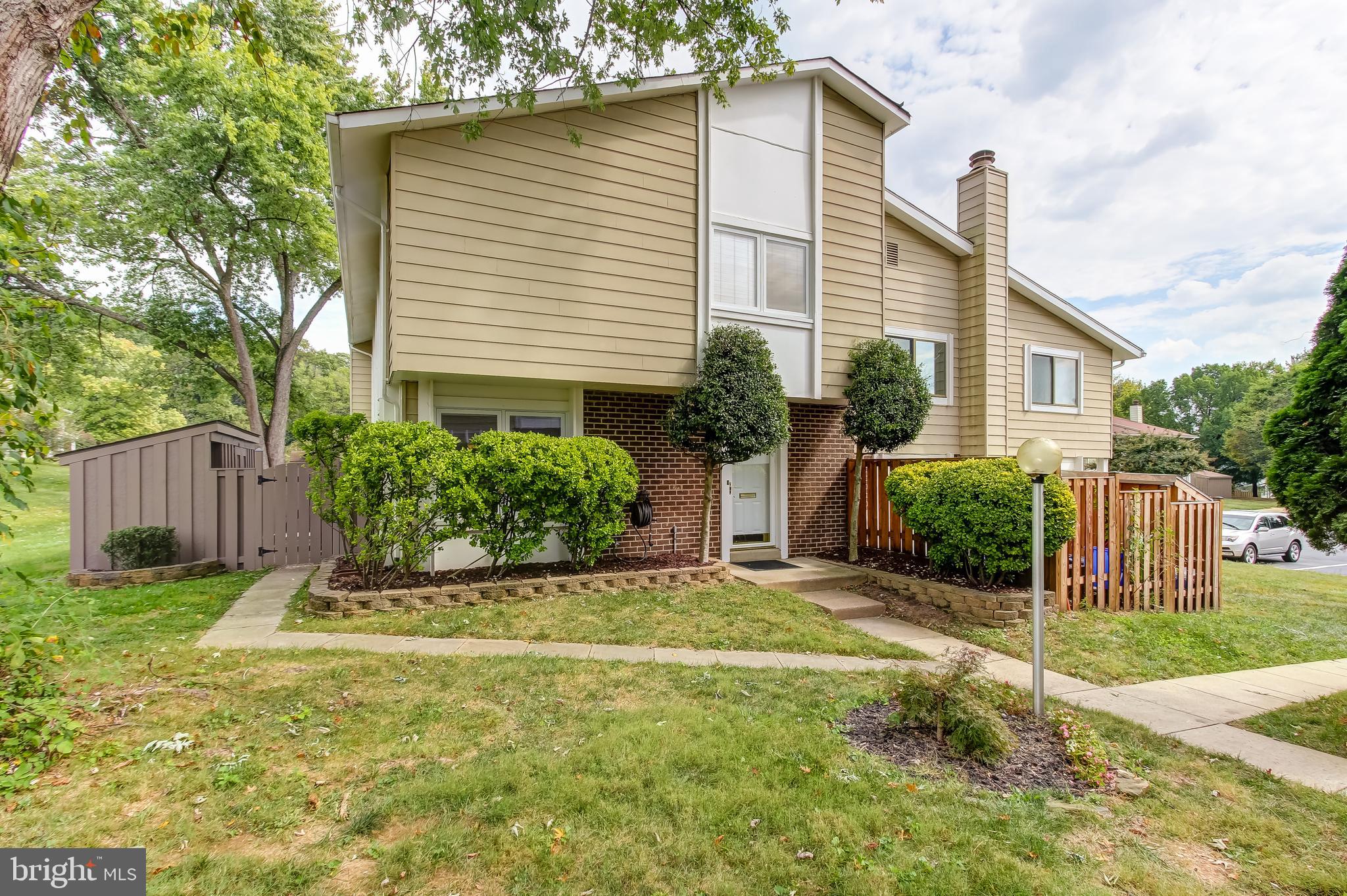 Stunning end-unit townhome in Germantown! This property is move-in ready and immaculately maintained with loads of upgrades. Enjoy 3 spacious bedrooms and 2.5 bathrooms with gorgeous hardwood floors throughout. Open concept main level with bright living and dining room. The dining room has direct access to back patio with additional storage shed and large entertaining space. Upgraded kitchen with solid wood cabinetry, granite counters, and stainless steel appliances. The upper level bedrooms feature custom closet organization systems. The master bedroom has newly renovated ensuite with gorgeous tile shower. New Pella Casement Low-E windows with built in blinds throughout. Conveniently located minutes to I-270 and public transit. MARC Train 1.2 Miles! Minutes to shopping, restaurants, and parks.