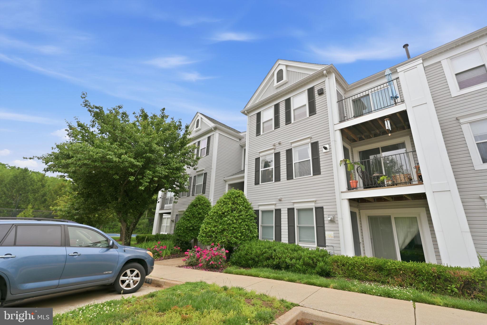 Welcome to 10021 Vanderbilt Circle, Unit 10! This two-bedroom, two-bath home has been beautifully refreshed with new paint and new carpet throughout. The primary suite is a true standout — a generously sized bedroom paired with an updated bath featuring a walk-in shower and ample closet space. The open kitchen offers plenty of storage and newer appliances, while the spacious second bedroom enjoys its own updated full bath just steps away.
The open floor plan flows easily from room to room, with treed views from the living room and both bedrooms and a fireplace for cozy evenings on cooler nights. Just blocks from Downtown Crown and minutes from Rio Washingtonian Center, you're steps from shopping, dining, and entertainment, with quick access to major commuter routes. Community amenities include a pool, tennis court, sport court, and dog park.
One more bonus: the windows have all been replaced by Thompson Creek, and the warranty transfers to the new owner. Owner Storage unit is to the left of the unit door