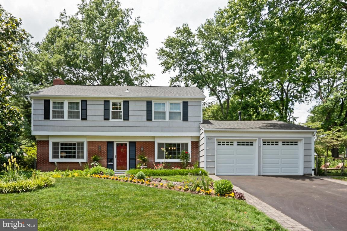 Welcome to 3500 Malec Lane.  This lovely Bowie home is ready for you and your family to enjoy.  This is a large corner lot with a beautifully landscaped yard and a well maintained and updated home.  At first glance you will notice fresh paint, new garage doors and a fantastic yard.  Upon entering this home, you will enjoy the spaciousness.  A large living room with a wood-burning fireplace, a formal dining room, an expansive family room with a second fireplace offering a true open concept to a completely new kitchen designed by a professional chef.  The kitchen was updated in 2020, with all new appliances and a granite countertops and a gas cooktop.  Recessed and undermount cabinet lighting makes for a great workspace, especially with the large amount of storage and all hardwood cherry cabinets.  An updated powder room with floor to ceiling glass tile and sink finish off the first floor.  
On the second floor, the primary bedroom has 2 closets and an updated bathroom.  Three other bedrooms make for comfortable living and workspace. The second story carpet is well used and seller will credit buyer $3,000 flooring allowance at closing with an acceptable offer. 
The outdoor living space boasts three separate seating areas on the patio.  All areas are easily accessed by new sliding doors on either side of the family room, also good for letting in the natural light.  The fenced in back yard is full of maintenance free flower beds, loaded with perennial plants.  Enjoy non-stop blooming flowers from early spring through late fall.  The front yard is very much the same with flowering perennials, Crepe Myrtles, Red Buds, and one of the largest Magnolia trees in all of Bowie.  Parking is easy with a long two-car driveway and a two-car garage with additional workspace. .  Noteworthy, HVAC, roof, gutters, and slider doors replaced in 2016 and exterior painted in 2020.
Meadowbrook at Bowie offers easy commuting to major interstates that will take you to Annapolis, DC, Baltimore, Metro and both BWI and DCA airports.  Shopping, grocery stores, restaurants, beautiful parks and recreation, as well as churches are a short drive, or even a walk away.  Bike and walking trails abound for daily exercise.  The city services are unparalleled.  Make your appointment to see this exquisite property today!