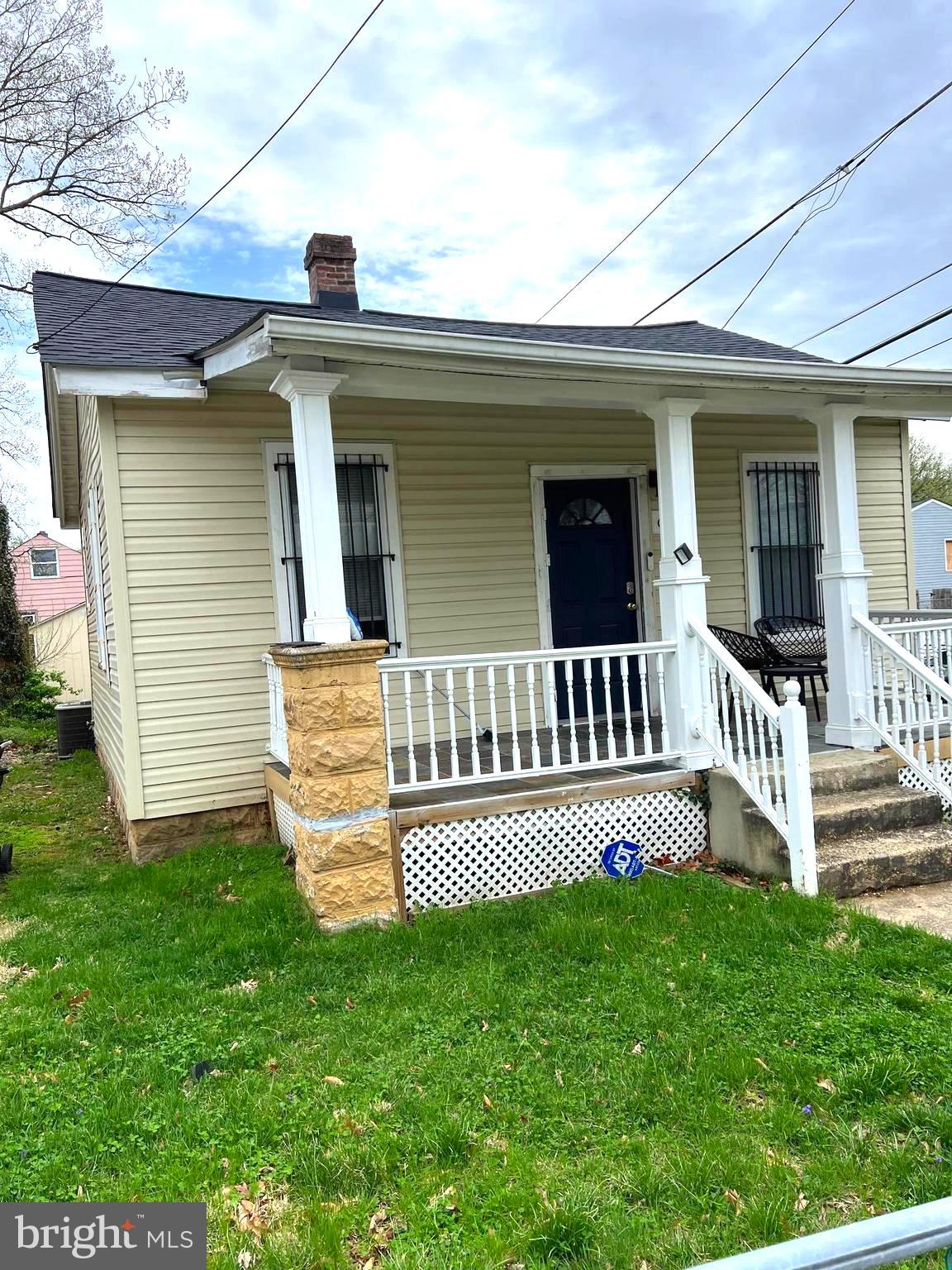 Don't miss the opportunity to own this single-family home that's situated on a corner lot that is fully-fenced in with off-street parking. The home features hardwood flooring in the spacious living room, an updated kitchen with granite countertops and stainless steel appliances that were purchased in the last two years. There are 2 generous size bedrooms and a bonus room that could be used as an office.   The roof was replaced in 2022. This property is conveniently located near public transportation, shopping, and the Beltway.
