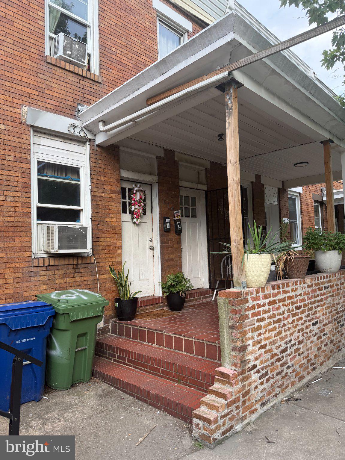 TURNKEY 2 UNIT RENTAL PROPERTY!  Two story brick town-home w/with two 1BR/1BA Apartments. Forced air gas furnace, water heater. Apartment #1 pays $800/mo. Apartment #2 pays $800/mo. Garage located in the rear of the property, is currently empty but it used to be rented for $150 per month, Dont delay get this property today! Tenant pay all utilities. Property sold as is