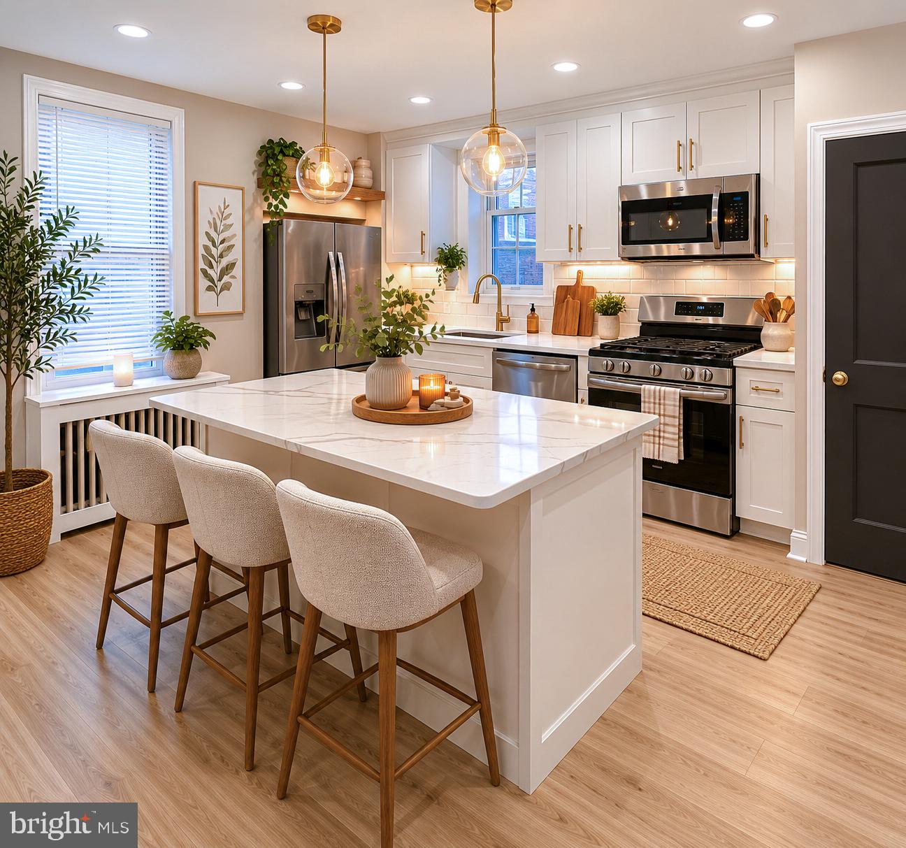Welcome to 217 Chelten Avenue, a beautifully renovated home that perfectly blends modern style with everyday comfort. From the moment you step inside, you'll appreciate the bright, open layout, luxury flooring, recessed lighting, and tasteful finishes throughout.

The main level features a spacious living room that flows seamlessly into the dining area and a stunning chef-inspired kitchen complete with shaker cabinetry, quartz countertops, stainless steel appliances, and a large center island perfect for entertaining or casual dining.

Upstairs, you'll find generously sized bedrooms with ample closet space and beautifully updated bathrooms featuring designer tilework and contemporary fixtures. The finished lower level provides valuable additional living space ideal for a family room, home office, gym, or guest area, along with a full bathroom for added convenience.

Thoughtfully updated from top to bottom, this move-in-ready home offers modern comforts, stylish finishes, and flexible living spaces to fit today's lifestyle. Conveniently located near shopping, dining, public transportation, schools, and major commuter routes, this is an exceptional opportunity to own a turnkey property in the heart of Philadelphia.

Schedule your private showing today and experience everything 217 Chelten Avenue has to offer.