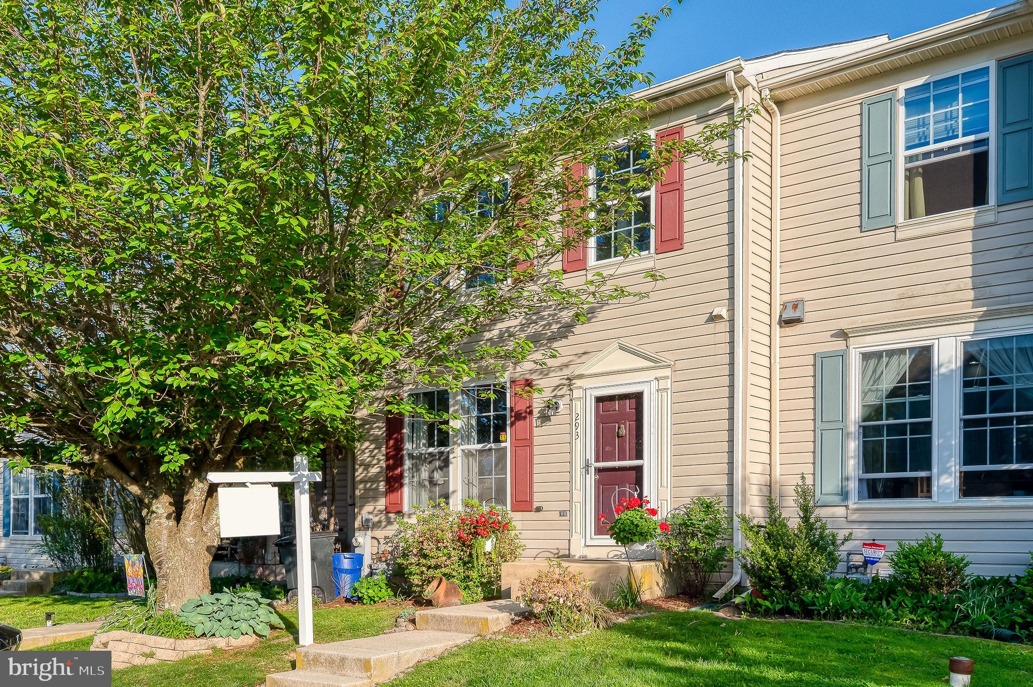 Beautiful 3 Bedroom Brick Front Townhome Features Double Master Bedrooms w/Walk In Closets, Large Country Kitchen/Dining Combo, Living Room, Possible 3rd Bedroom in Finished Lower Level w/Rough In for Bath, Roof 1 year young, Recent Heat & Air, Deck overlooking Fenced Yard with Shed. Close to Everything! Property is being Sold in "AS IS".  Community Pool membership fee, Need to Join.