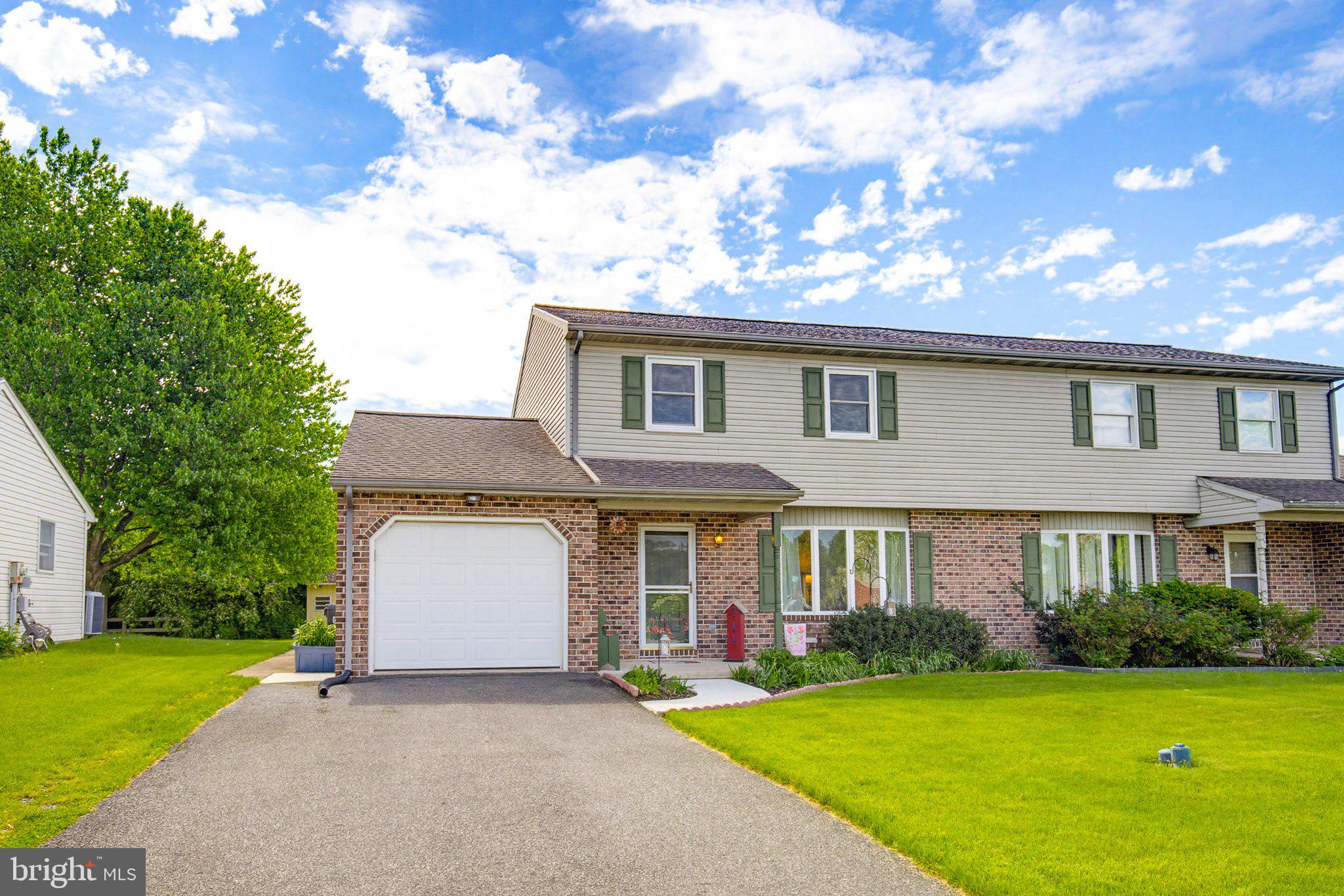 Experience refined small-town living at 117 S 2nd St, where sweeping farmland views meet everyday convenience. This beautifully maintained duplex, attached to just one neighboring home- offers 3 spacious bedrooms, 1.5 bathrooms, and a thoughtful layout designed for comfort and style. Enjoy the convenience of a dedicated laundry room with direct access to the attached garage, a backyard shed for added storage, and a large unfinished basement ready for your future vision.
Step outside to a serene backyard overlooking open fields, enhanced by a covered back porch with an outdoor ceiling fan- perfect for morning coffee, quiet reading, or relaxing while children play nearby. The home is nestled in a peaceful yet family- friendly Denver Borough setting, just minutes from major highways including Routes 272, 897, US222, and the PA Turnpike, offering effortless access to Lancaster, Reading, and beyond. Its prime location also places you close to Fox Chase Golf Course, Henry Schein, and within a short walk to the Cocalico High School, Middle School, and Denver Elementary. A sophisticated opportunity for first-time buyers or families seeking tranquility, community, and countryside charm.