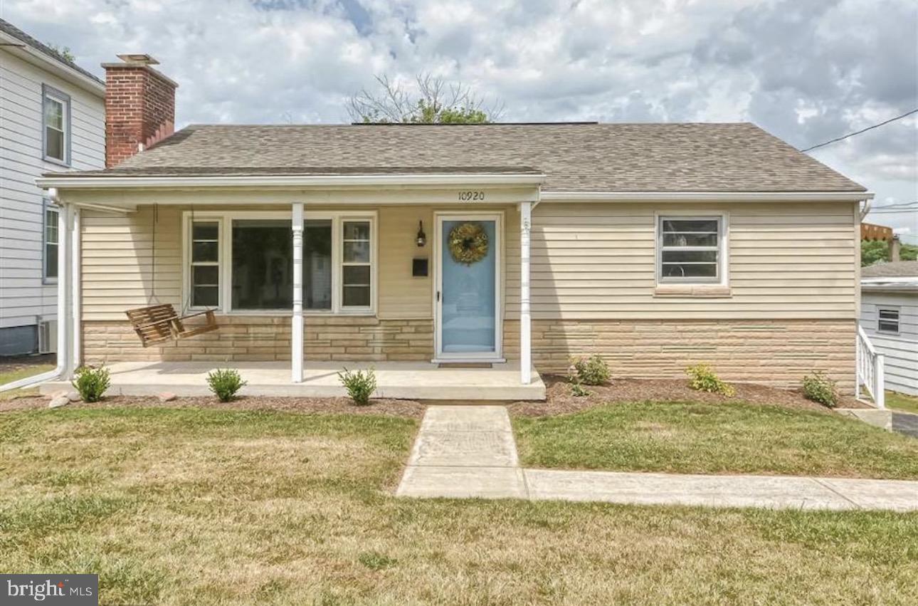 Welcome to 10920 Bower Avenue, Hagerstown, MD 21740 – a beautifully maintained property offering comfort, functionality, and a convenient location. Step inside to discover a bright and inviting interior with a spacious living area with gleaming hardwood floors throughout. The well-appointed kitchen provides ample cabinet space with granite counter tops and stainless-steel appliances. The comfortable bedrooms offer peaceful retreats, while the home’s thoughtful layout provides flexibility and a fully finished lower level with a walk-out including another full bathroom that adds additional flex space and endless possibilities. Previous upgrades include a new room, water heater, and new chimney cap in 2016. Fully fenced in back yard on nice size lot. No city taxes here! This one is located within minutes of the major interstates making commuting a breeze. Schedule your private tour today!