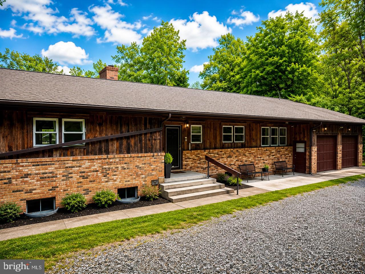 Welcome to Captain's Lodge, a remarkable riverfront retreat nestled along the rapids of the South Fork of the Shenandoah River. Offering the perfect blend of privacy, natural beauty, and investment potential, this fully furnished mountain getaway features 7 bedrooms and accommodations for up to 23 guests, making it ideal as a personal retreat, family compound, or income-producing short-term rental.

A circular driveway welcomes you to the property, where a charming front porch, multiple side decks, and a riverside patio swing provide endless opportunities to relax and enjoy the sights and sounds of the river below. The property includes its own private access road and a scenic walkway leading directly to the riverbank.

The main level features three bedrooms and two full bathrooms, along with a spacious great room, family room, and dining area centered around a wood-burning and a second gas fireplace, creating a warm and inviting atmosphere year-round. Expansive windows and outdoor living spaces showcase breathtaking views of the river, surrounding forest, and abundant wildlife. An oversized garage provides ample parking, storage, and workshop space.

The lower level offers four additional bedrooms, a full bathroom, and a large recreation area perfect for entertaining. The pool table and ping pong table convey with the property, creating an instant gathering and fun space for guests. A third wood-burning fireplace adds warmth and character to the lower-level living area. Step outside to the covered patio, firepit area, outdoor grilling space, and large storage shed with covered firewood storage. A private walkway leads directly from the home to the river's edge.

Surrounded by the beauty and tranquility of the George Washington National Forest, the property provides immediate access to hiking, camping, fishing, hunting, wildlife viewing, and scenic drives throughout the Shenandoah Valley. The secluded setting offers a true escape while remaining convenient to area attractions.

Additional features include a water filtration system and two supplemental water storage tanks, including a dedicated tank serving the oversized Jacuzzi tub adjacent to the recreation area.

HVAC replaced in 2024. 1 of the 2 water storage tanks replaced in 2025. Hot water replaced in 2024.

 Perhaps the most compelling feature - beyond the stunning river views, forest surroundings, and unmatched privacy - is the property's established short-term rental income potential. Contact the Listing Agent for rental history and income information.

With a full-price offer, all furniture, furnishings, décor, household contents, appliances, and personal property currently located within the home shall convey, allowing for a truly turnkey opportunity.  Some personal items are marked "Does Not Convey".
