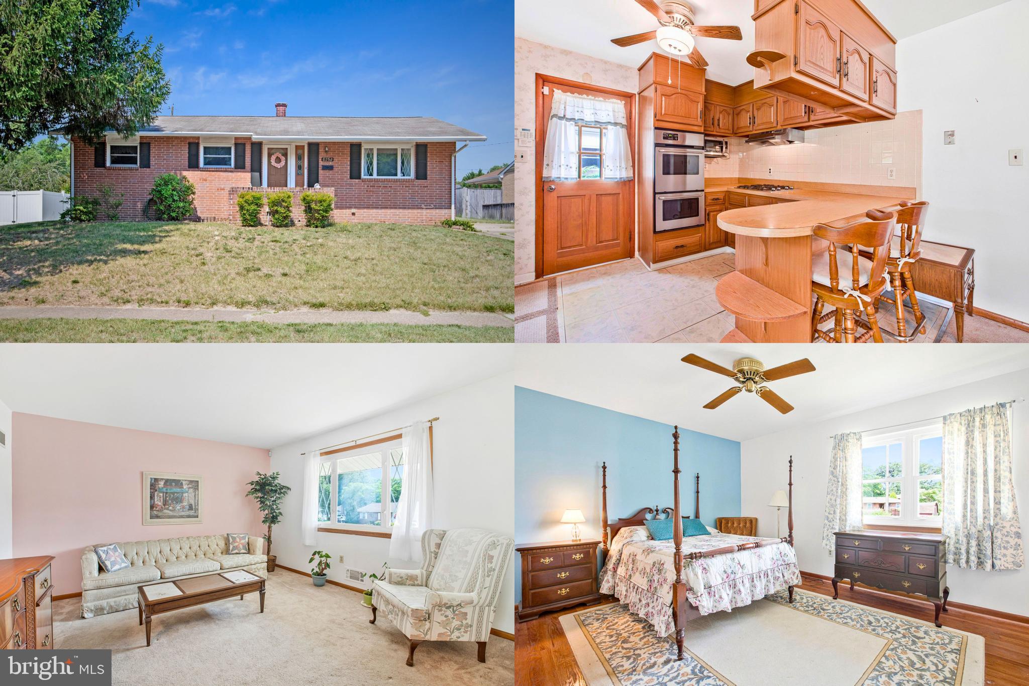 Charming all-brick ranch offering comfortable one-level living with additional space to grow. The main level features an inviting living room highlighted by a bay window that fills the space with natural light. The eat-in kitchen is designed for both everyday living and entertaining, featuring a gas cooktop, double wall ovens, counter bar seating, and ample workspace. The primary bedroom includes a private ensuite full bath, while two additional bedrooms and a full hall bathroom provide flexibility for guests, a home office, or hobby space. A full walk-up basement offers abundant storage and opportunities for future customization. Outside, enjoy a rear patio overlooking the level backyard, creating a great setting for outdoor relaxation, gardening, or recreation. Driveway parking accommodates two vehicles, with additional street parking available. Conveniently located near shopping, dining, entertainment, major commuter routes, Gibson Island, Annapolis, Baltimore, and BWI Airport, this property combines everyday convenience with easy access to regional destinations. No HOA. **Photos may be virtually staged**