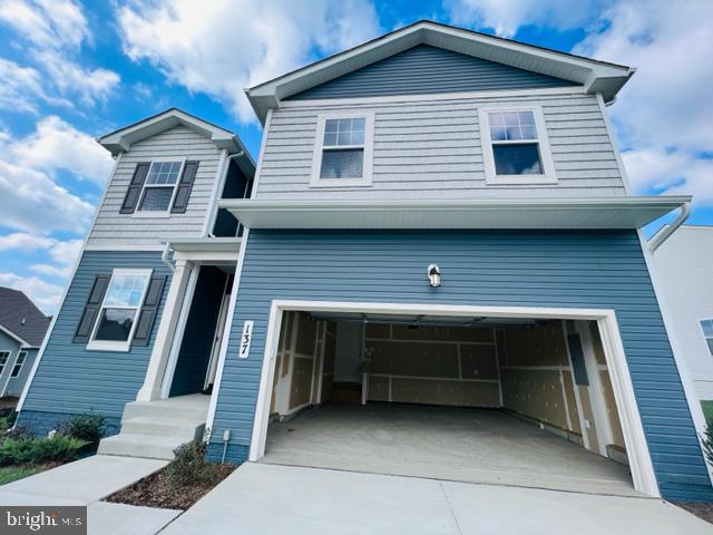 VACANT AND MOVE IN READY, SHOW ANYTIME! Income 3x or more with credit over 680 is required. Senseny Village is a beautiful new master planned community in Winchester, VA, offering new townhomes and single-family homes in the scenic Shenandoah Valley. This 1 year old  Charleston model w/ three-story single family home is optimized for gracious living. Situated off the foyer is a flex room ideal for at-home work office space, while at the back is an open-plan layout connecting the Great Room, kitchen and dining area. On the second floor, four bedrooms provide restful retreats and surround a versatile loft. The tranquil owner’s suite comes complete with an attached bathroom and walk-in closet. Unfinished basement provide large storage or exercise space for the family. A desirable two-car garage is included.