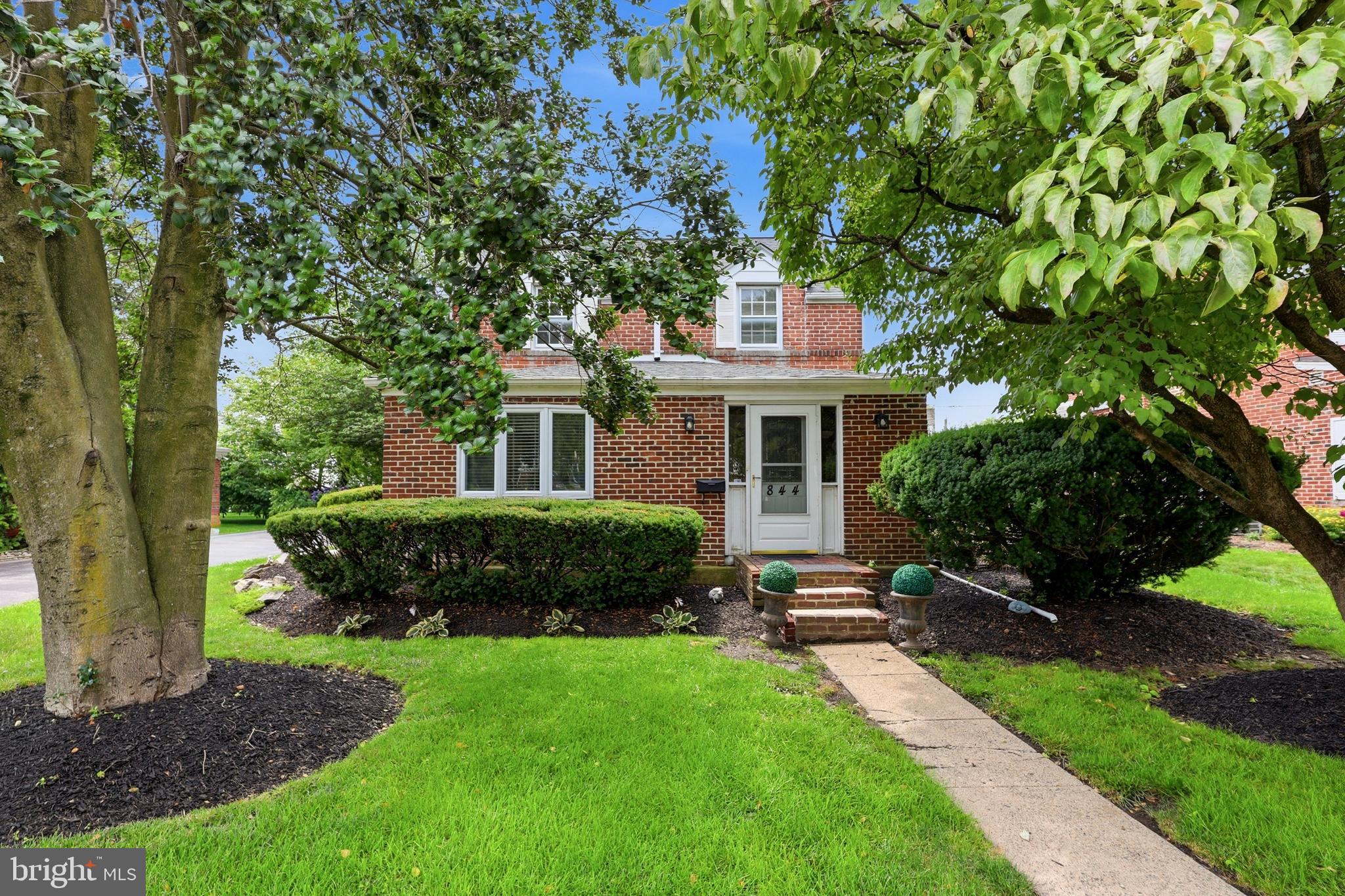 Just Start Packing and move right into this charming single/detached home in the desirable Aronimink neighborhood! Step into the inviting enclosed front porch featuring hardwood floors, a warm wood plank ceiling, and exposed brick accents, the perfect spot to relax with your morning coffee or unwind at the end of the day. Inside, the formal dining room with hardwood flooring flows seamlessly into the kitchen, complete with granite countertops, tile flooring, a stainless steel refrigerator, dishwasher, trash compactor, and plenty of cabinet space. The spacious living room continues the beautiful hardwood floors and is filled with natural light, creating a bright and welcoming atmosphere. As you head upstairs, there is a super conveinient full bath with shower. Upstairs, you'll find three generously sized bedrooms, each featuring hardwood floors, ceiling fans, and ample closet space. One bedroom even boasts a large cedar closet for additional storage. A full hall bathroom with a tub completes the second floor. Just off the kitchen, you'll find access to the garage and the backyard, where a storage shed offers the perfect place for lawn equipment, gardening tools, or seasonal items. The shared driveway provides ample parking, and the current owners have enjoyed years of hassle-free use with neighboring homeowners. The partially finished basement offers flexible space for a family room, home gym, office, or recreation area. It also includes a laundry room and a separate toilet with room to add a sink, creating the potential for an additional half bath. Conveniently located just minutes from Route 1 and State Road, you'll enjoy easy access to shopping, grocery stores, local restaurants, parks, and everyday conveniences. Whether you're heading south or commuting into Philadelphia, major roadways are just moments away. This home is being sold as-is and is ready for its next owner to make it their own. Schedule your private showing today!