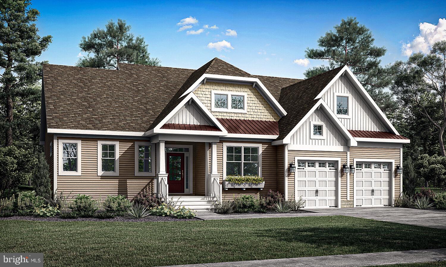 Enjoy $24,500 in Buyer Community Incentives plus 2% Transfer Tax Paid by Seller.
This home is to be built; photos are of a model home. Black Oak is located east of Rt. 1, just 3 miles from downtown Lewes, 7 miles from downtown Rehoboth Beach, and 8 miles to Milton. Miles of Delaware shoreline, boating, outdoor activity, entertainment, dining and shopping are nearby, and easy commutes to larger cities and airports make this location a dream. Personalize your floor plans with each model, base prices range from $814,900-$1,029,900 and home sizes range from 2,102 - 4,810 sq. ft. Black Oak community features a Clubhouse, outdoor pool, pickleball and tot playground. Basements are available on specific homesites. Generous base features include Enerwise energy efficiency, Advanced framing exterior walls, extra roof insulation, landscaping package, tray ceilings, Home IQ system with USB-C and USB-A outlets, 4' conditioned crawl space, engineered hardwood, carpet and tile flooring, granite kitchen counters, cultured marble bathroom vanity tops, Rinnai tankless hot water heater, and Sea Gull lighting fixtures.