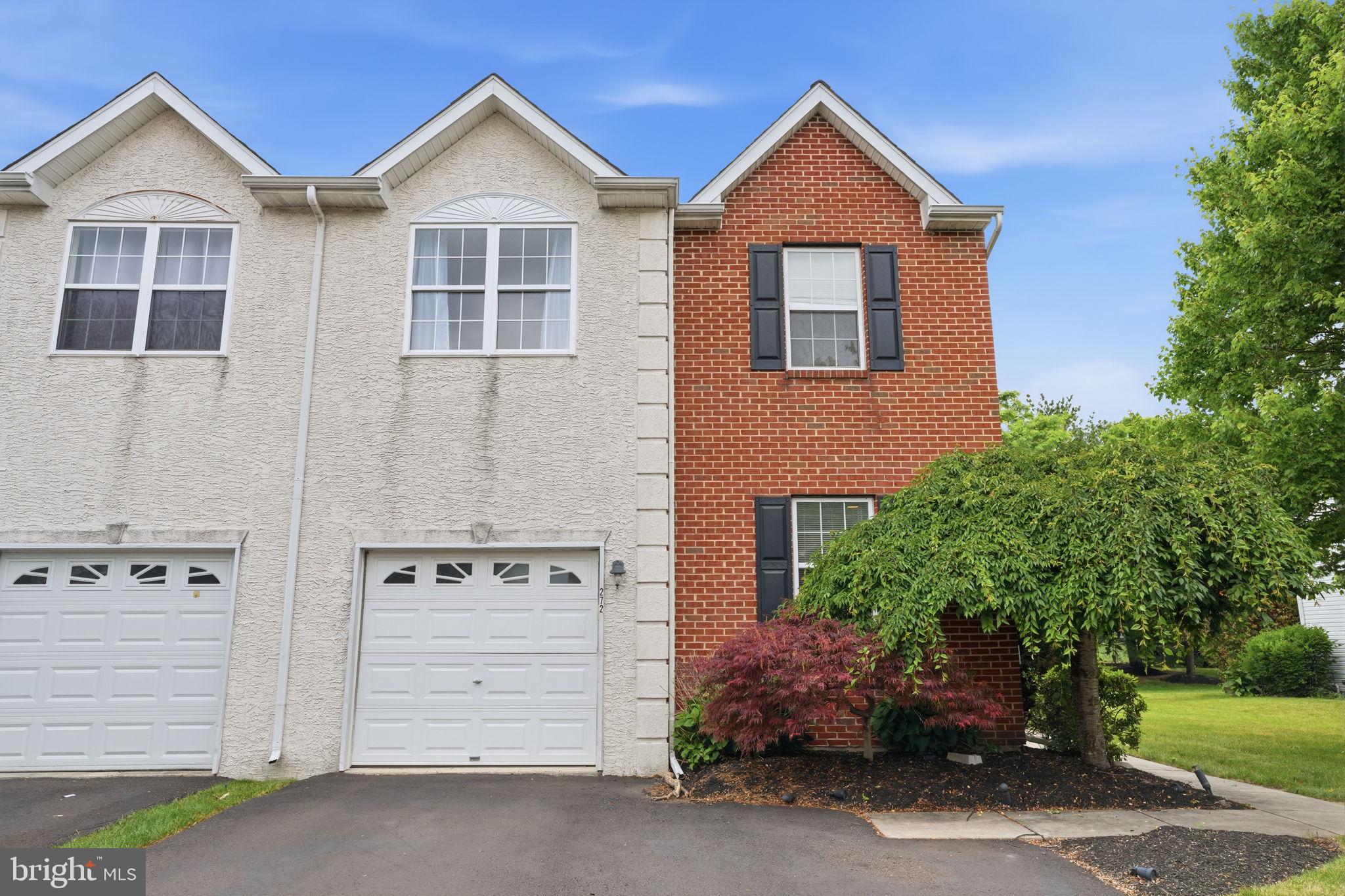 Welcome home to this beautifully maintained townhome in the sought-after Summer Lea community in Pennridge School District.  This 3 bedroom, 2.5 bath home offers the perfect blend of comfortable living and everyday convenience, starting with the garage that provides direct interior access—no more hauling groceries through the rain!

Step inside to a bright, open-concept first floor where the kitchen, dining, and living room flow together as one inviting space, ideal for entertaining or simply enjoying everyday life. Cozy up by the gas fireplace, or slide open the door to the deck for easy indoor-outdoor living. Tucked to the other side of the main entrance is a bonus room that offers flexible space for a home office, playroom, studio or den—whatever fits your lifestyle. A convenient powder room completes the main level.

Upstairs, the spacious primary suite is a true retreat, featuring a sitting area, a generous walk-in closet, and a ensuite bathroom with both a tub and separate shower stall. Two additional bedrooms and a hall bath round out the second floor.

Downstairs, the unfinished basement is a blank canvas just waiting for your vision—with high ceilings, it's ideal for a home gym, media room,  additional living space, or whatever you can dream up. 

Summer Lea offers walking trails, playgrounds, basketball courts, and plenty of open space to enjoy, all within close reach of parks, shopping, restaurants, and top-rated schools.

Don't miss your opportunity to make 272 Hampshire Drive your next home—schedule your private showing today!