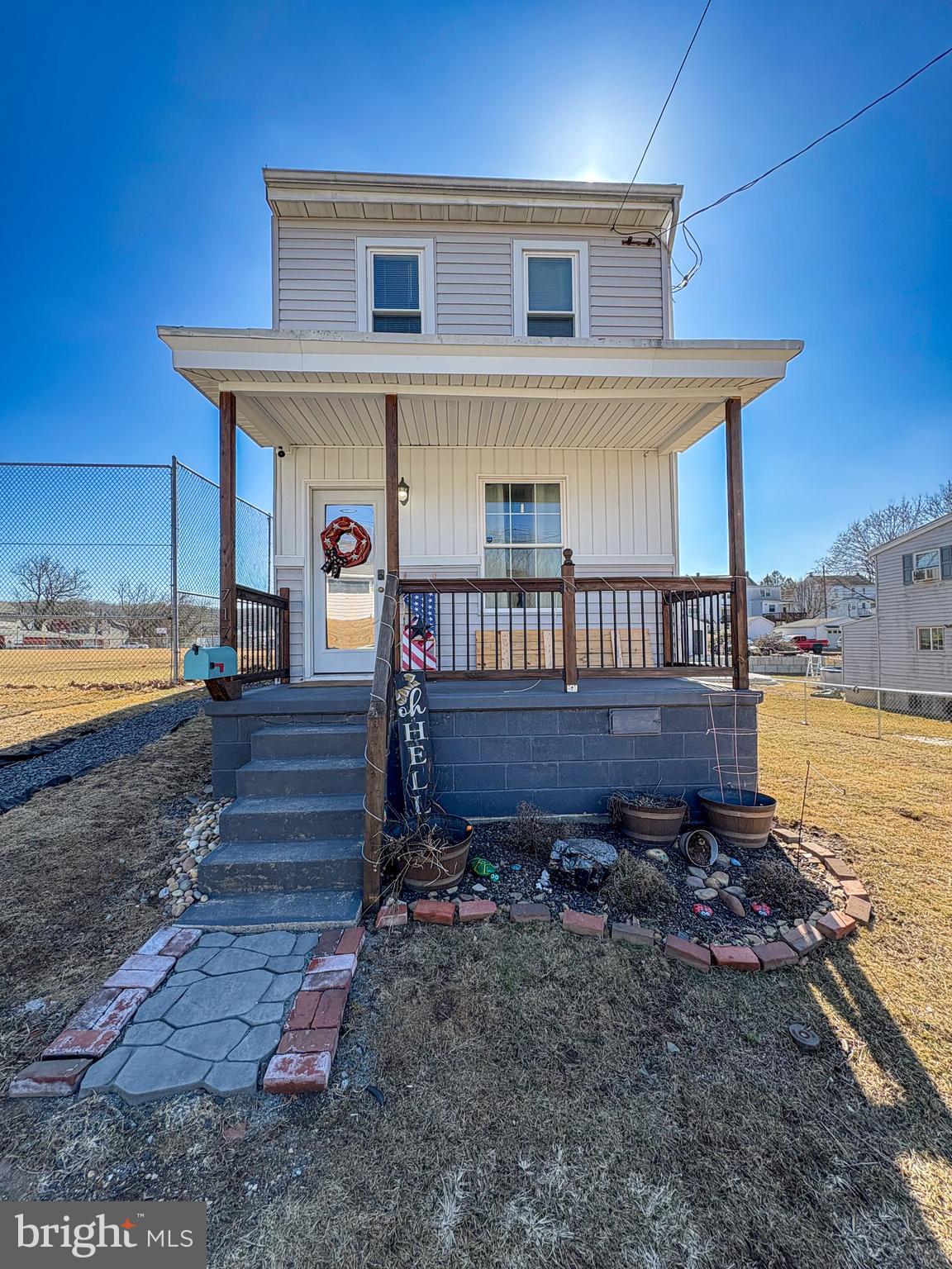 This 2 bedroom 2 bath sits on a nice size lot with off street parking.  And the taxes...only $755. per year...WOW!  This property has been well cared for.  Sits next to the ballfield for your convenience if you have kids on the team.  Don't wait on this one...schedule today.