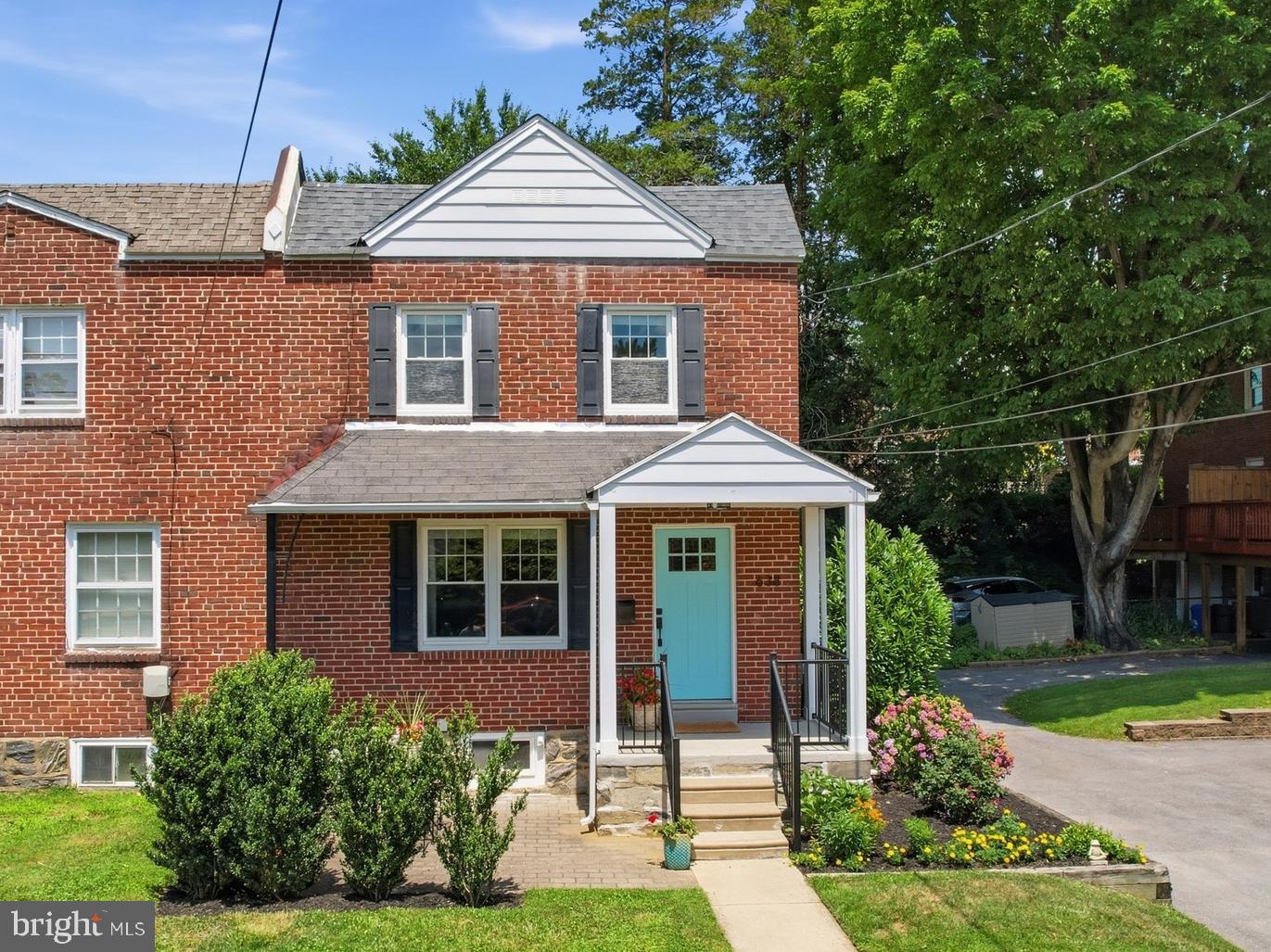 Welcome to 638 Georges Ln! This beautifully updated home blends timeless charm with modern finishes and is ready for its next owner. From the moment you arrive, you'll appreciate the inviting front patio, attractive landscaping, and excellent curb appeal.
Step inside to mature hardwood floors that extend throughout the main level and a bright, spacious living room filled with natural light. The open layout flows seamlessly into the dining area, creating an ideal space for both everyday living and entertaining. The updated kitchen is thoughtfully designed with quartz countertops, a classic subway tile backsplash, stainless steel appliances, abundant cabinetry, and a large bar-style center island with seating for four. Modern finishes and an open sightline into the living area give the kitchen a bright and welcoming feel while making it the true heart of the home.
Upstairs, you'll find three well-proportioned bedrooms, each featuring custom closets that maximize storage and organization. The spacious primary bedroom offers plenty of room for a king-sized bed and additional furnishings, while the secondary bedrooms provide flexibility for family, guests, a home office, or hobby space. A beautifully remodeled full bathroom serves the upper level, offering updated finishes and a timeless design. Hardwood flooring continues throughout the second floor, adding warmth and a cohesive feel to the home's thoughtful layout.
This home has a detached garage, which allows for a full-length finished basement—a rare feature among similar homes in the neighborhood. This versatile lower level provides valuable additional living space that can easily serve as a family room, playroom, home office, fitness area, or media room. A convenient half bath, dedicated laundry area, and separate utility/storage room complete the lower level.
Outside, the private rear entrance offers easy access to the home, while the detached one-car garage and additional driveway parking provide ample space for vehicles, storage, or hobbies. Numerous recent improvements, including the roof, driveway, finished basement, remodeled bathroom, front and rear railings, and custom rear awning, provide added peace of mind and make this home truly move-in ready.
Located in the award-winning Haverford Township School District, you'll enjoy easy access to Suburban Square, SEPTA Regional Rail, local parks, shopping, dining, and major commuter routes. Offering updated living spaces, exceptional functionality, and a highly desirable location, 638 Georges Ln is a wonderful place to call home.
