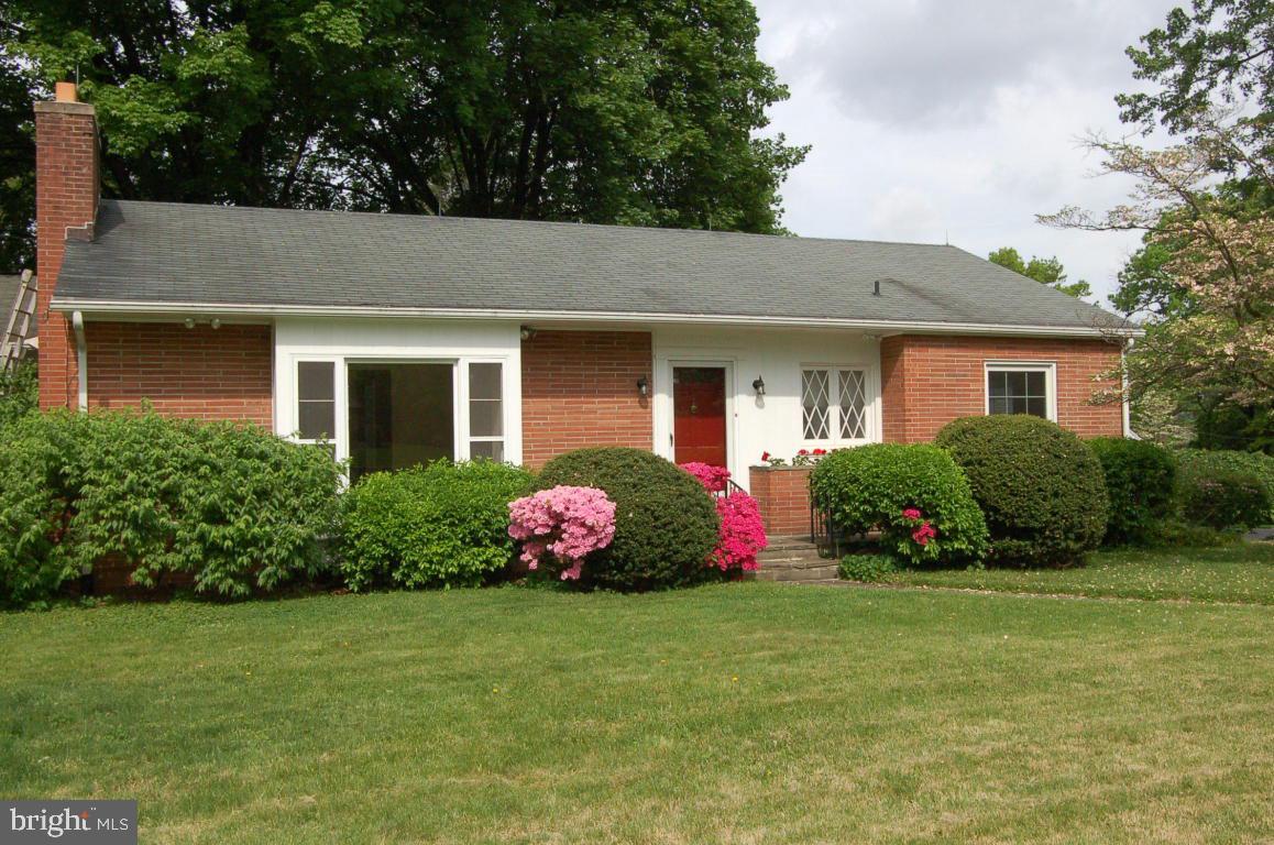 Manheim Township classic brick ranch, with detached 1 car garage.  This home has been meticulously remodeled with new bath,  fresh paint throughout,  refinished hardwood floors and updated mechanicals. Cozy family room/4 seasons room with access to spacious rear deck.  Formal living room with fireplace.  Classic knotty pine Family Room in lower level with fireplace. The driveway to this property has access to Lititz Pike and Melody Lane.