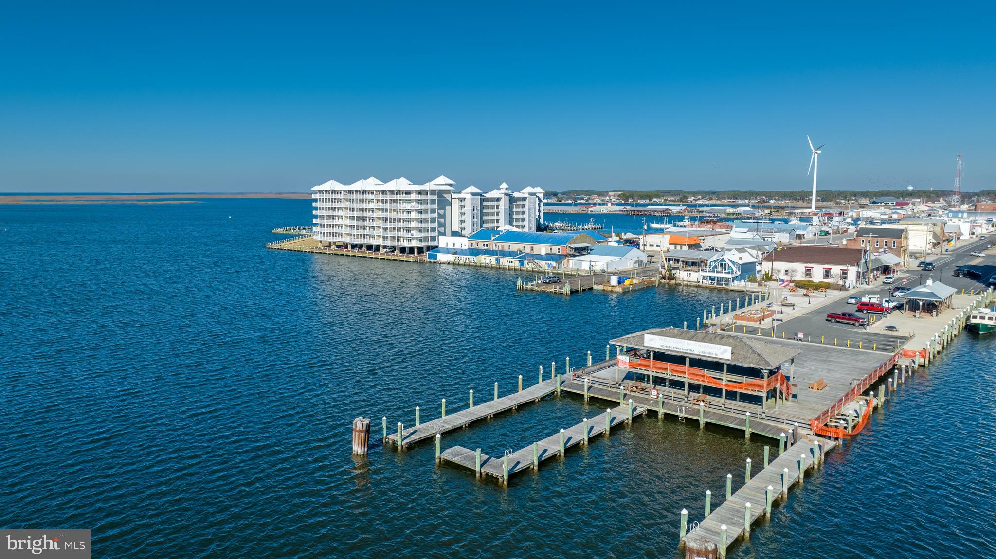 Fly-Thru Video on the way!
Pristine and fully furnished waterfront condo in beautiful Crisfield Maryland. Stunning views across the Tangier sound offer relaxation and the perfect getaway. 30 Ft. Boat slip included, with  Boat AND Jet Ski lift so bring your toys. Community pool and docks. All within a few hours of DC and Baltimore metro areas! 2008 Bayliner Discovery 195 (low hours) available as well!