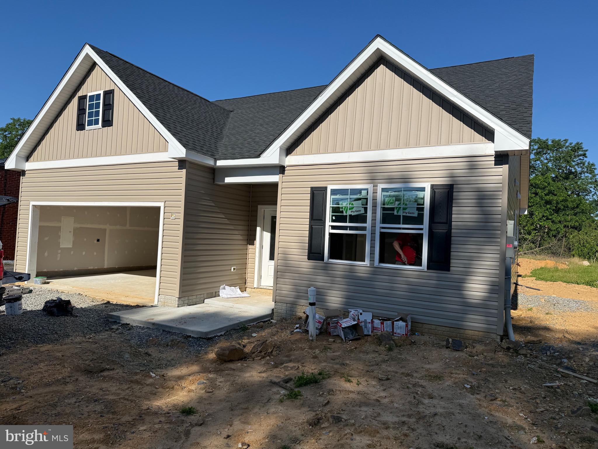 Brand-new construction with **NO HOA** in Hagerstown and almost complete! Expected move-in ready by **mid-to-late July**, giving buyers the opportunity to enjoy the benefits of new construction without the typical lengthy wait.

This thoughtfully designed ranch-style home offers convenient one-level living with a spacious primary suite featuring a private owner's bath, plus two additional bedrooms and a full hall bath. The open-concept layout is designed for modern living, featuring luxury vinyl plank flooring, plush carpet, and contemporary finishes throughout.

The home includes an attached garage and private driveway, providing ample parking and storage space. Situated on its own lot with no HOA restrictions, this property offers both freedom and low-maintenance living in a growing Hagerstown location.

**Builder incentive available!** Receive **$10,000 toward buyer closing costs** when using the builder's preferred lender, The Fowler Team at NFM Lending, and preferred title company, Definitive Title.

Don't miss this opportunity to own a nearly completed new home that will be ready for occupancy in just a few short weeks.