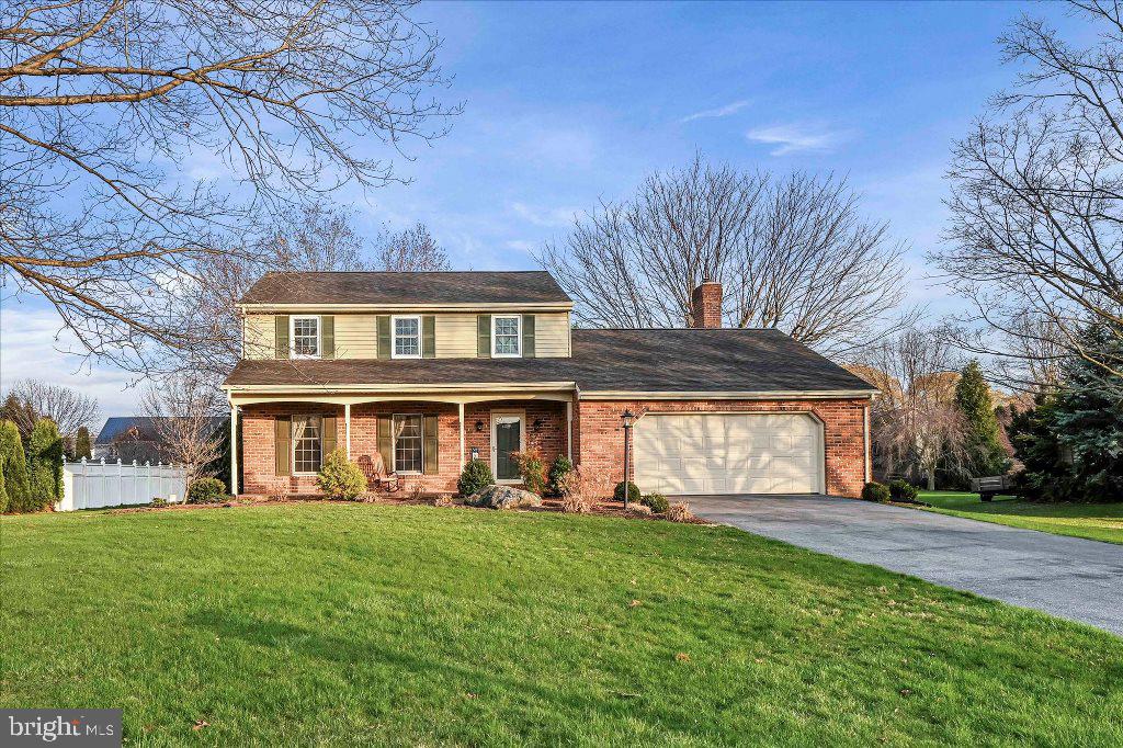 Welcome Home to this well-maintained 2-story located in a desirable neighborhood in New Holland.  The home which sits on a nearly half acre level lot features numerous recent improvements including a new natural gas furnace & air condenser, new windows on the entire 2nd floor, new appliances, a central vac system and new water system for the well to name a few.  You enter the home from an attractive brick sidewalk which leads to a full covered front porch.  Inside the home you will find a comfortable floorplan featuring an eat-in kitchen which opens into a cozy family room complete with built-in shelving and a gas stove.  The formal dining room and living room provides additional space for entertaining.  The second floor is host to 3 spacious bedrooms and full bath with a brand-new standing shower.  The outdoor space is equally inviting, with a huge 2-tiered composite deck that overlooks a nice level backyard with mature landscaping.    There is also plenty of parking options with an oversized 2 car garage and level driveway.  This home is move-in ready and waiting for its new owners!  Schedule your showing today!