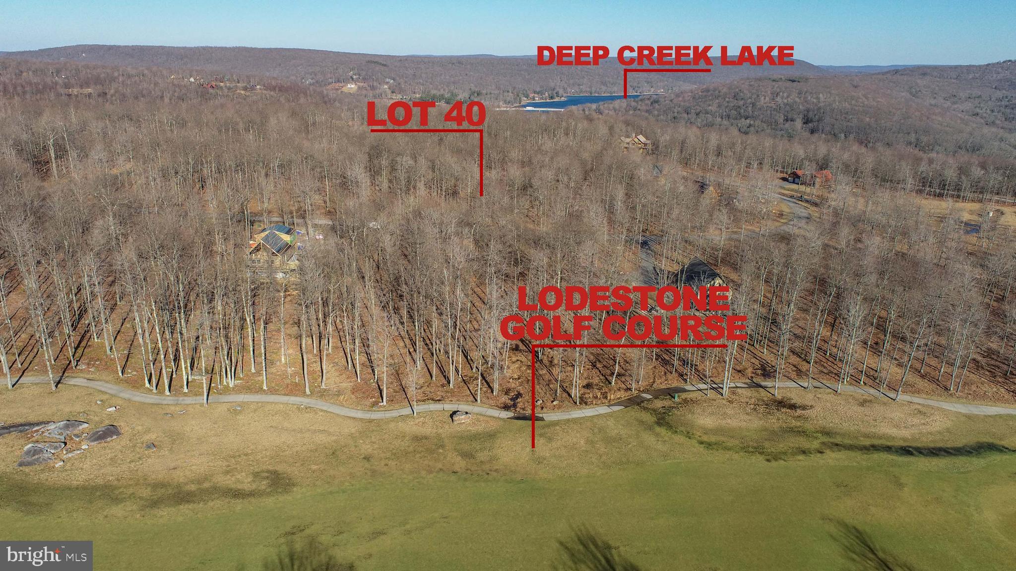 Escape to the mountains and relax on your own piece of paradise on "Fern Loop". Build your dream home on this beautiful wooded homesite-"Lot 40" in the peaceful community of Sandy Shores Heights. On the mountaintop with easy access to the Lodestone Golf Course and a convenient hop to Deep Creek Lake, Fork Run, Yough River & Wisp Ski Resort. Utilities to site with public water & sewer hookups available, electricity, fiber optic lines & cable, underground propane and community compactor.  A perfect location for your mountain getaway! Call today to schedule a showing!
DISCLOSURE: RAILEY REALTY IS NOT THE CARETAKER OF PROPERTIES LISTED BY IT.  DURING INCLEMENT WEATHER CONDITIONS, PROSPECTIVE PURCHASERS AND THEIR AGENTS ASSUME ALL LIABILITY ASSOCIATED WITH OR BY WEATHER AT THE PROPERTY.